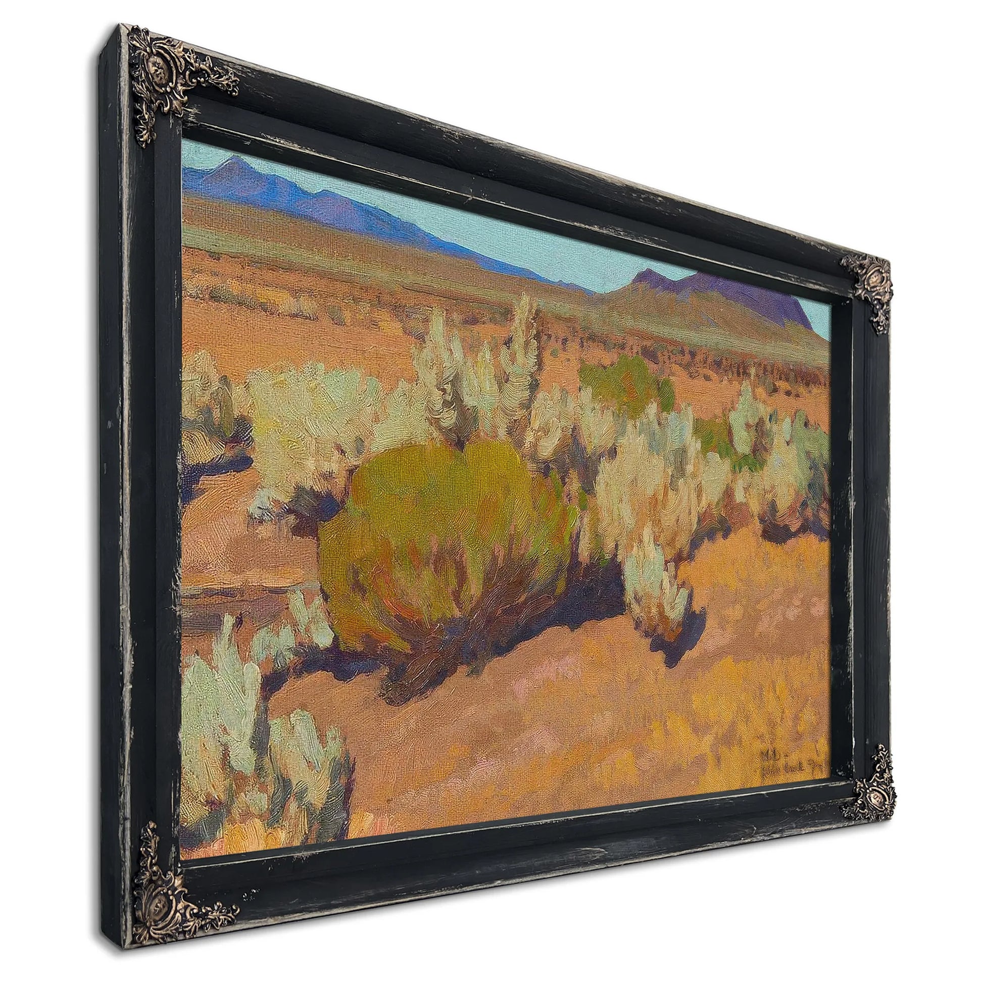 Sage And Rabbit Brush 1927 By Maynard Dixon Fine Art Print