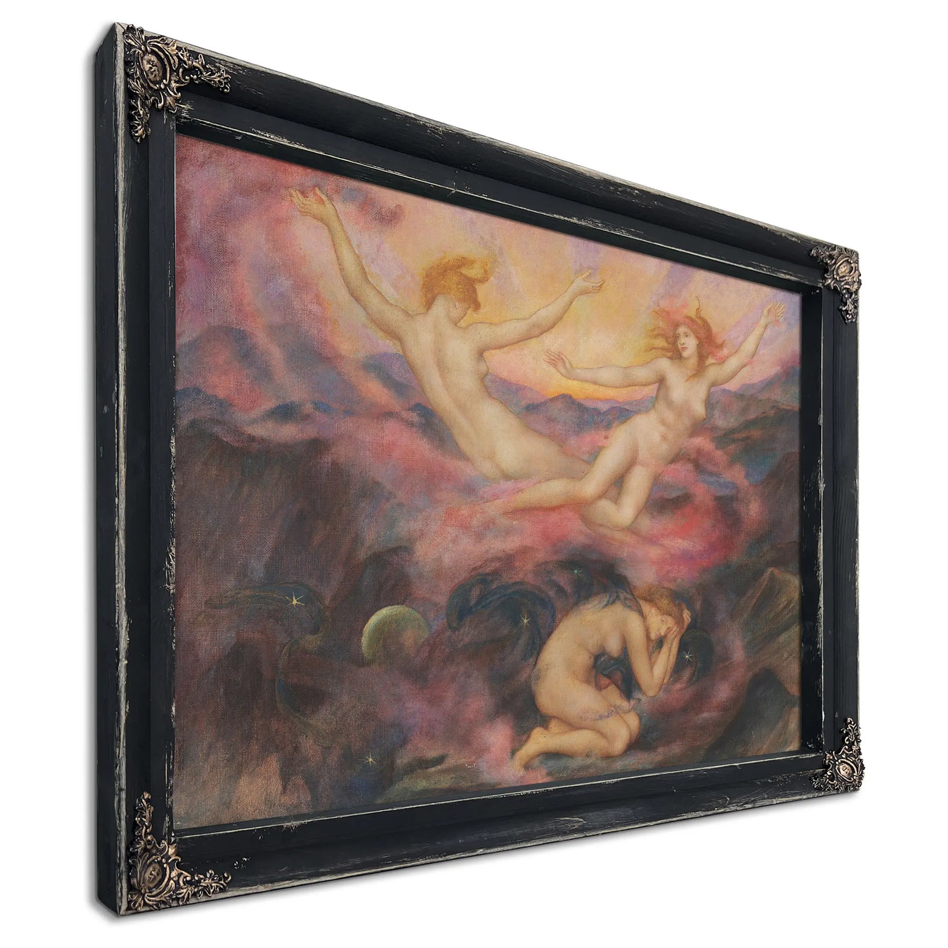 Night And Dawn by Evelyn De Morgan