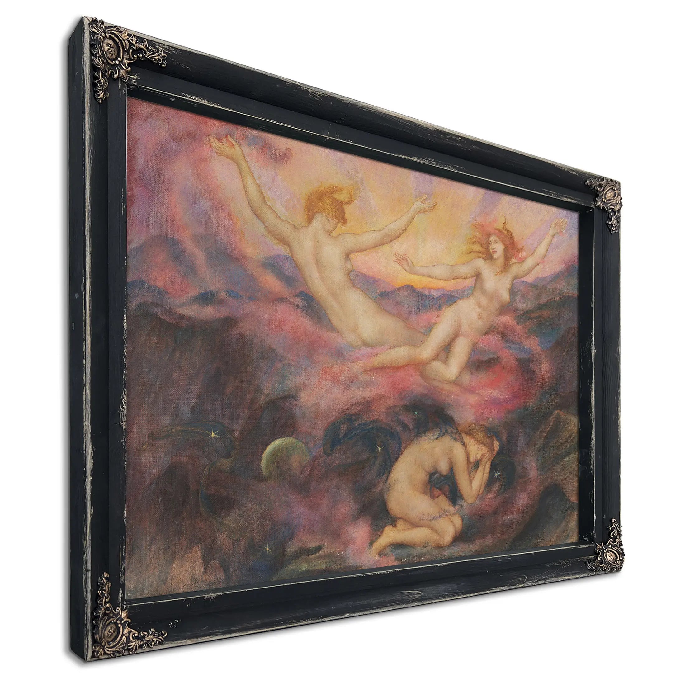 Night And Dawn by Evelyn De Morgan