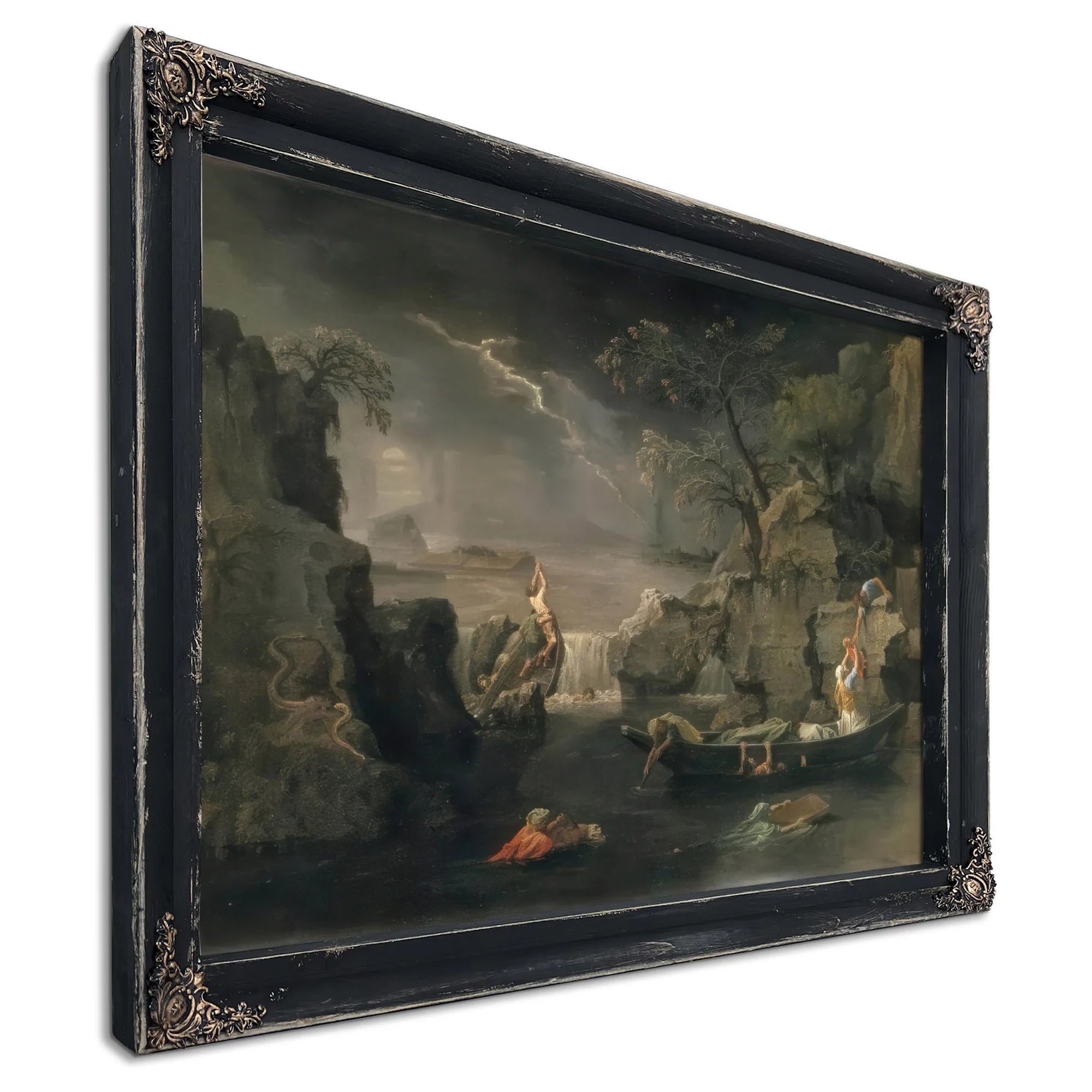 The Four Seasons Winter (The Deluge) By Nicholas Poussin Fine Art Print