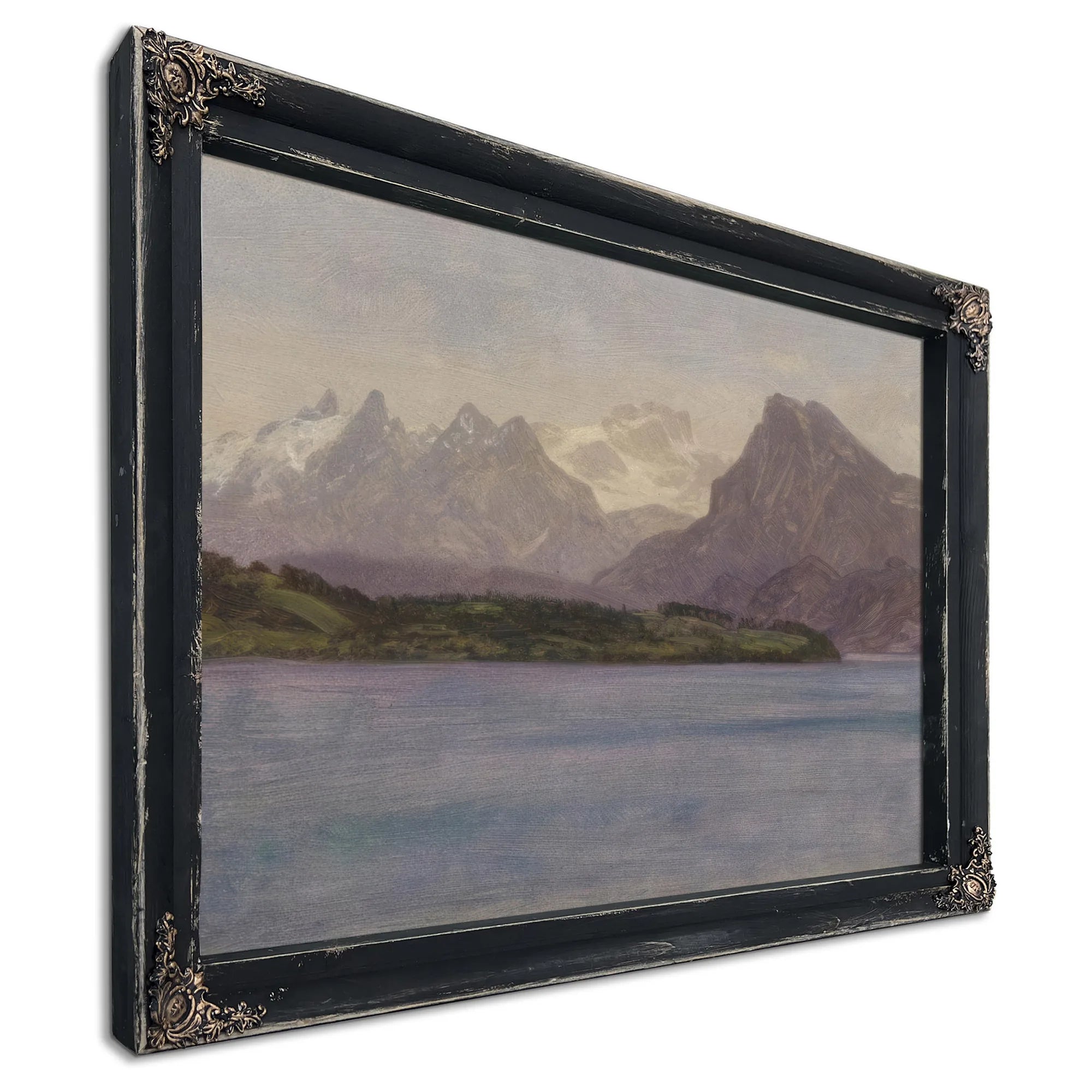 Alaskan Coast Range By Albert Bierstadt Fine Art Print