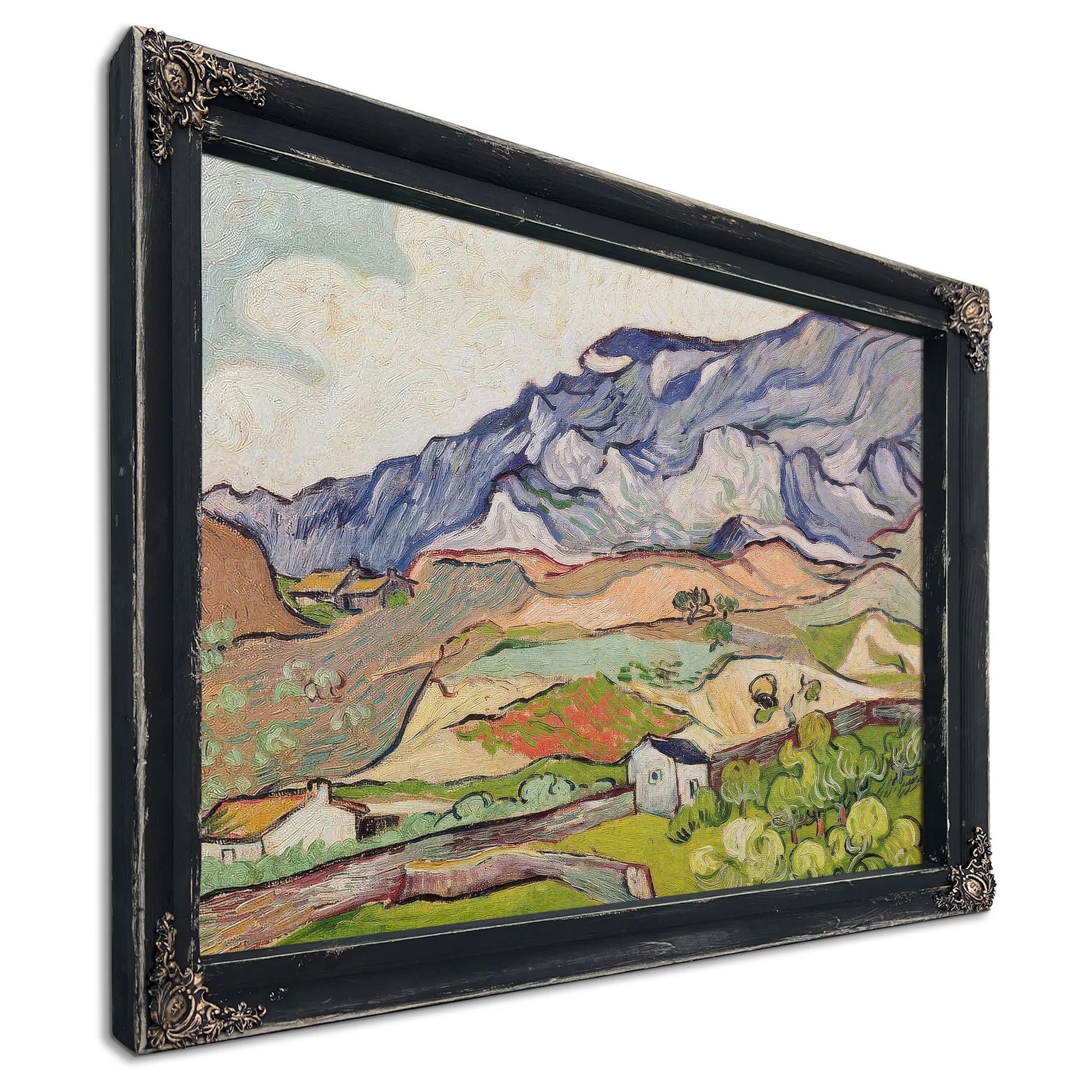 The Alpilles By Vincent Van Gogh Fine Art Print
