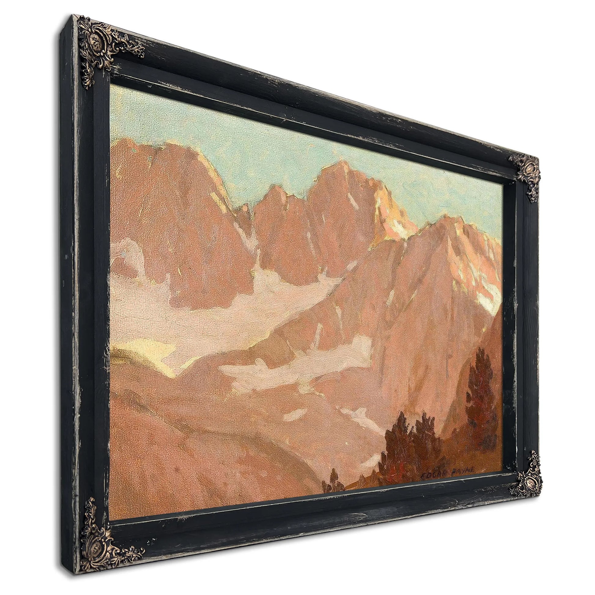 Sierras At Dawn By Edgar Payne Fine Art Print