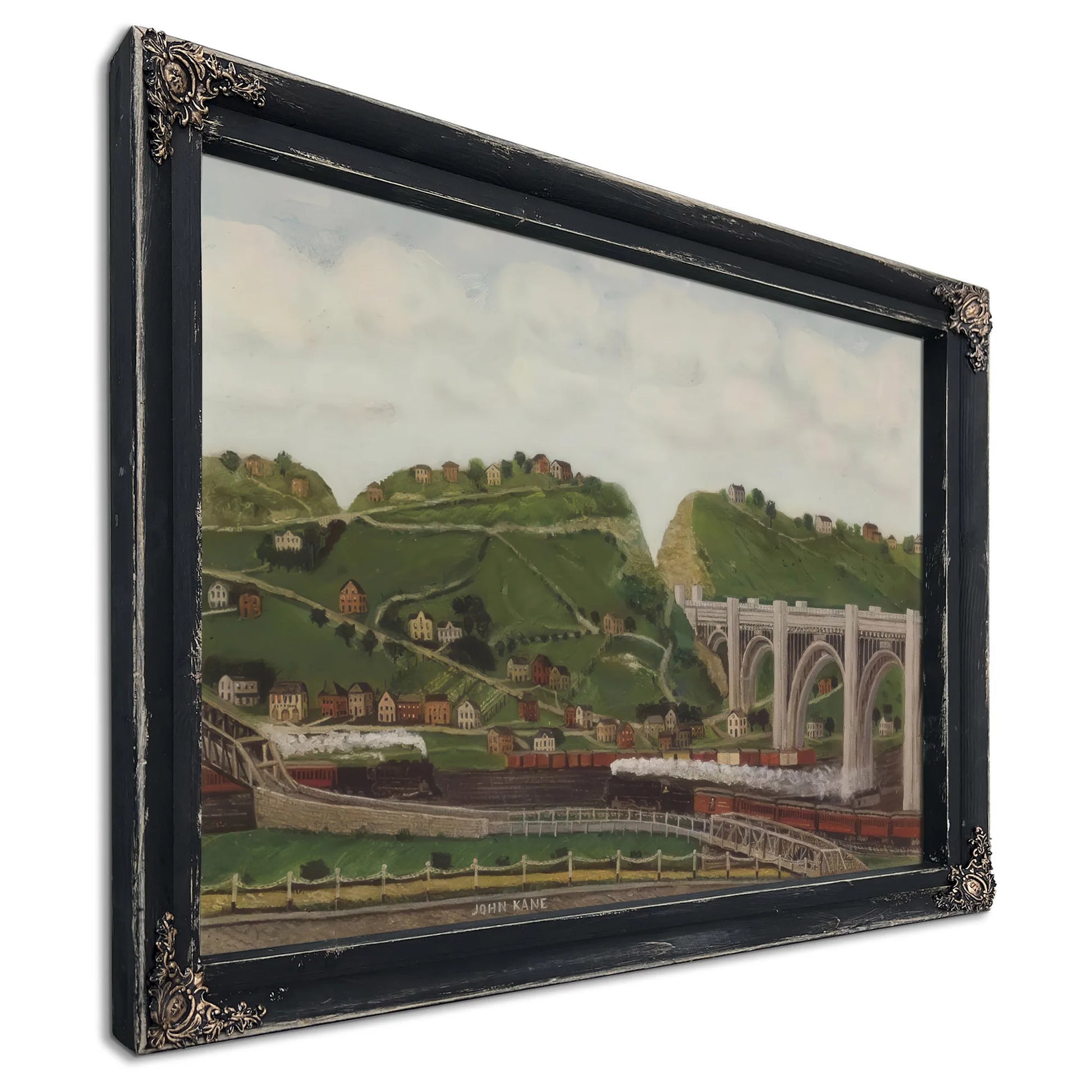 Turtle Creek Valley No1 By John Kane Fine Art Print