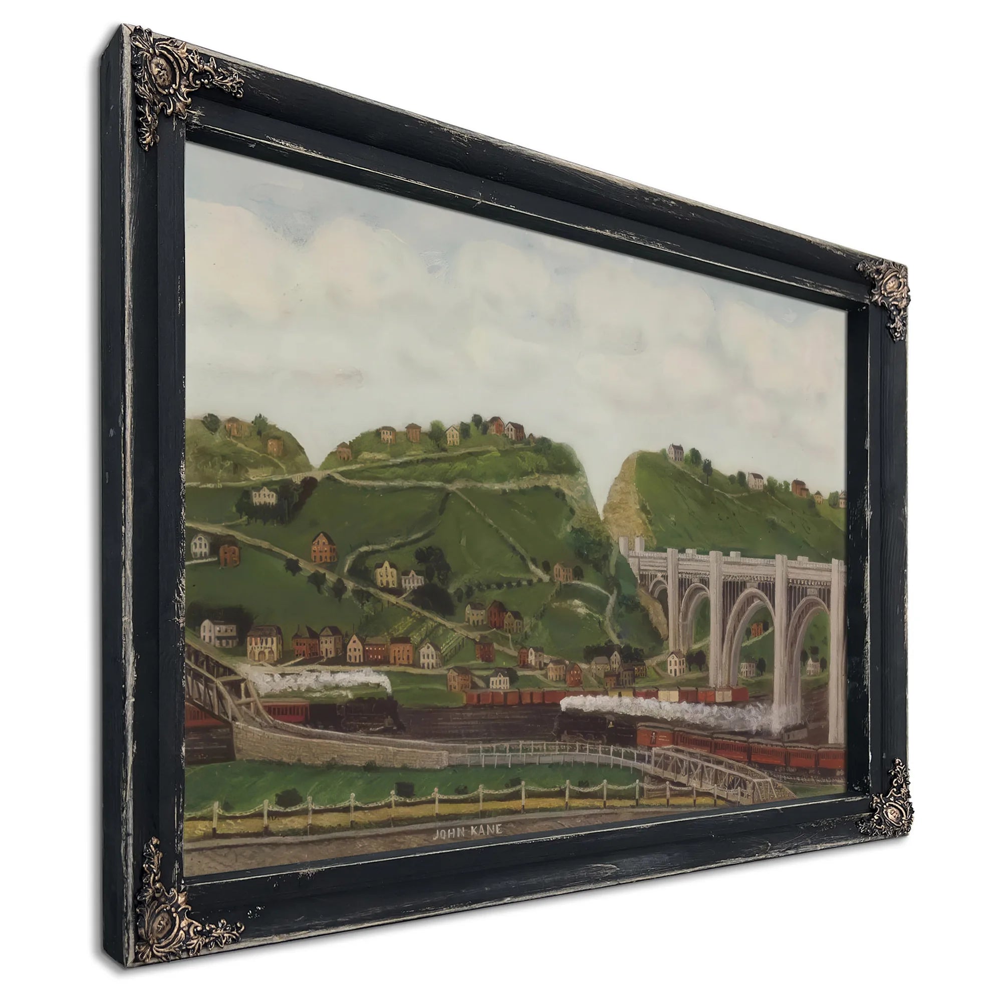 Turtle Creek Valley No1 By John Kane Fine Art Print