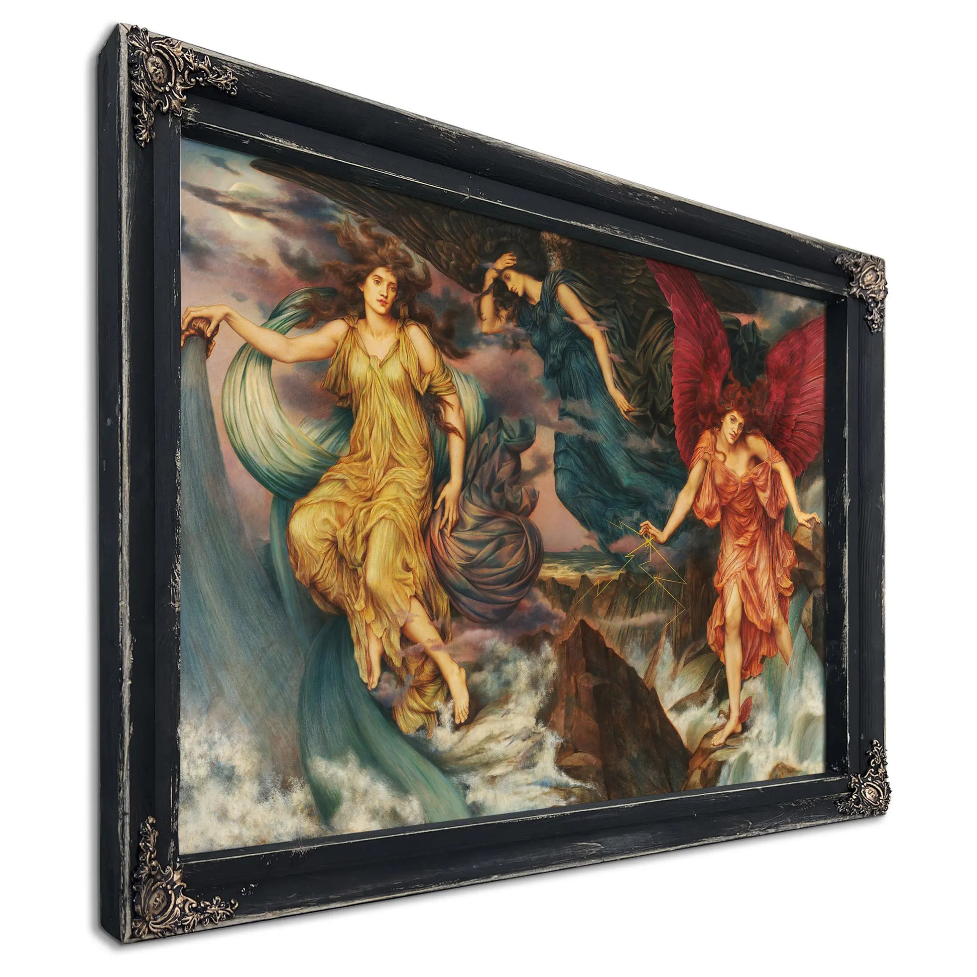 The Storm Spirits by Evelyn De Morgan