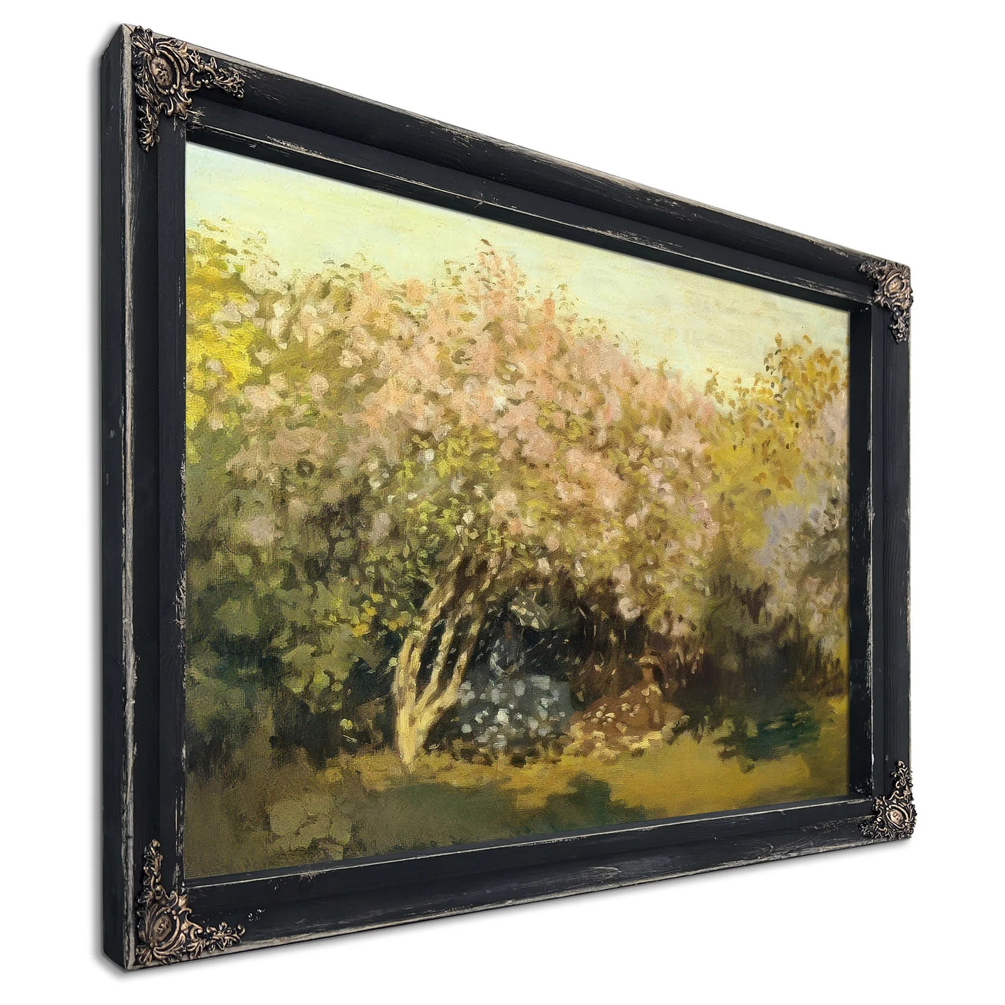 Lilacs In The Sun By Claude Monet Fine Art Print