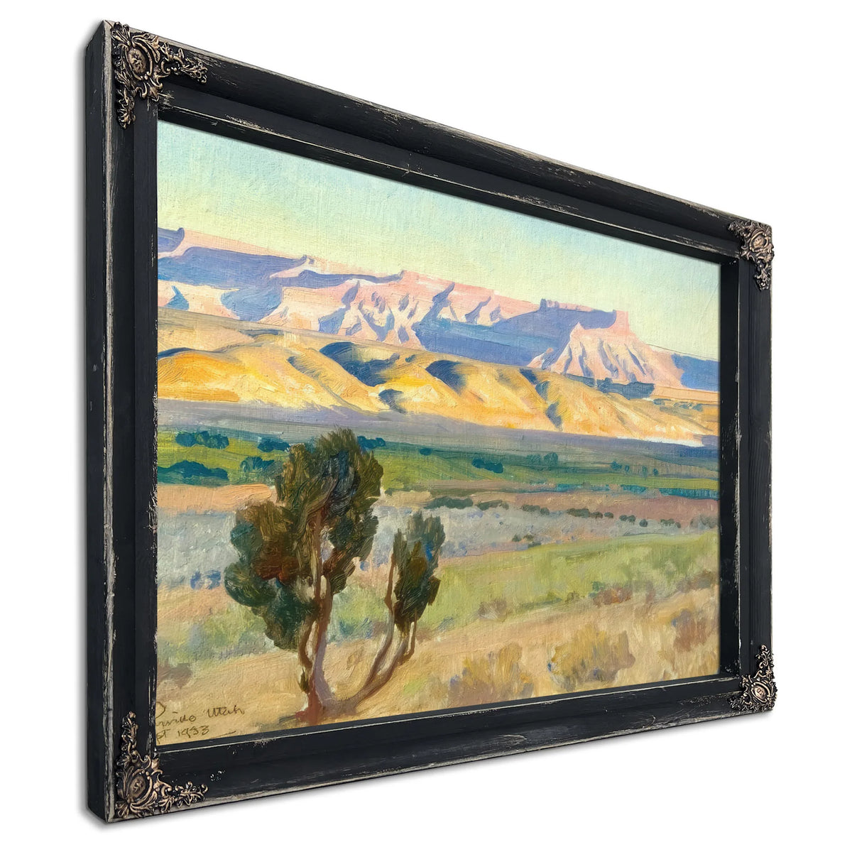 Fields Of Toquerville By Maynard Dixon Fine Art Print