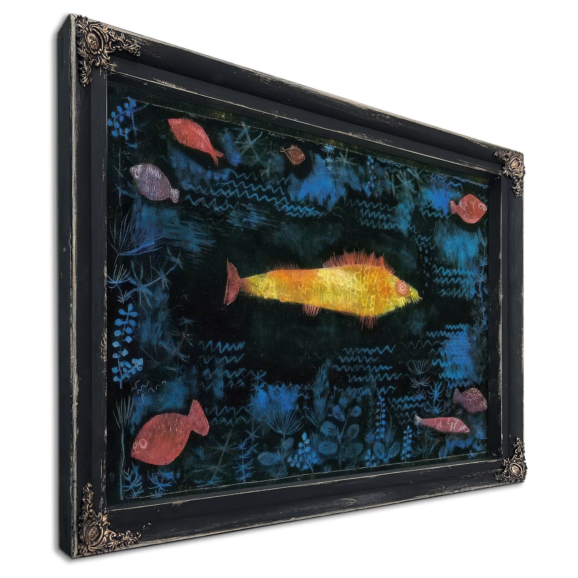 The Goldfish 1925 R 6 ( 86) By Paul Klee Fine Art Print