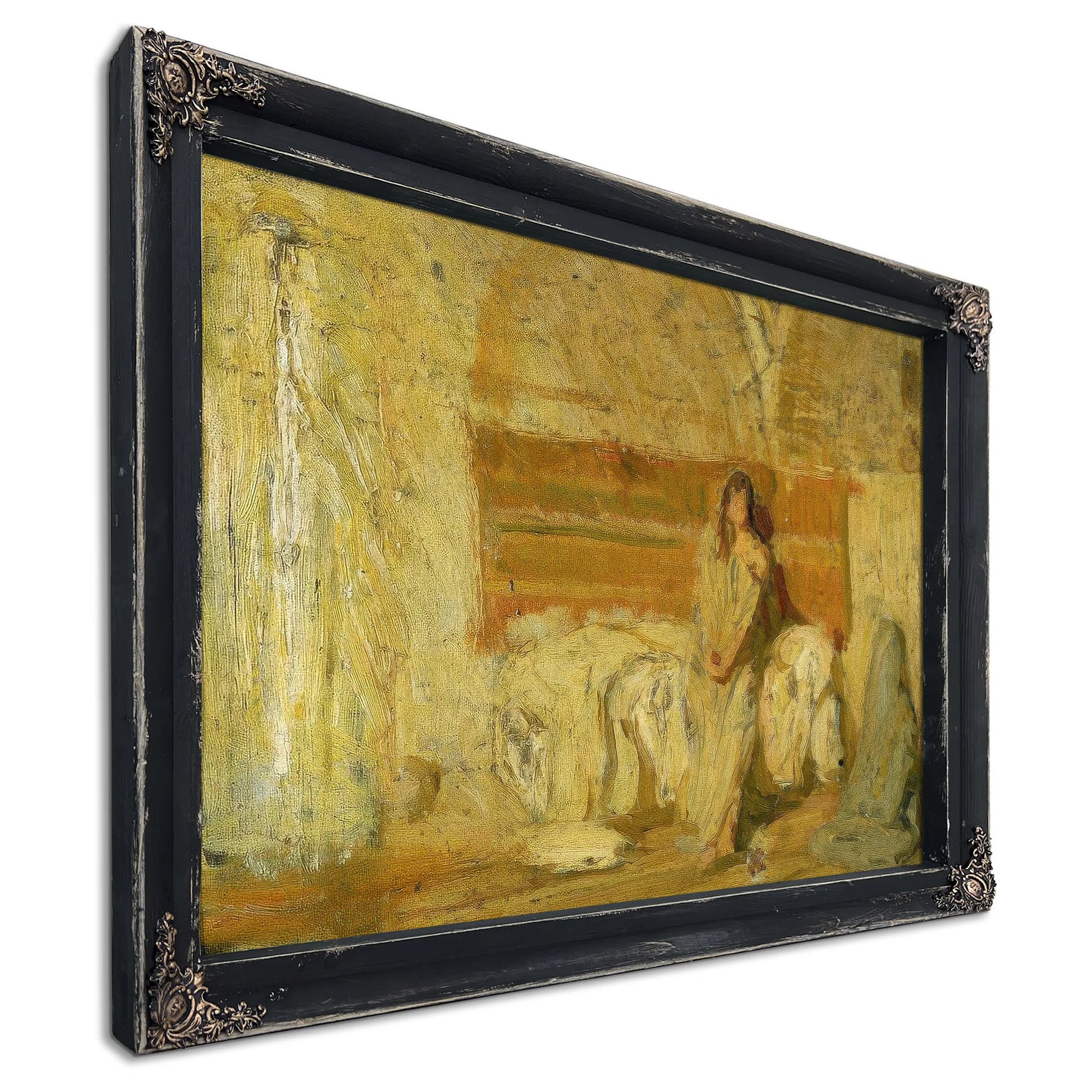 Study For The Annunciation By Henry Ossawa Tanner Fine Art Print