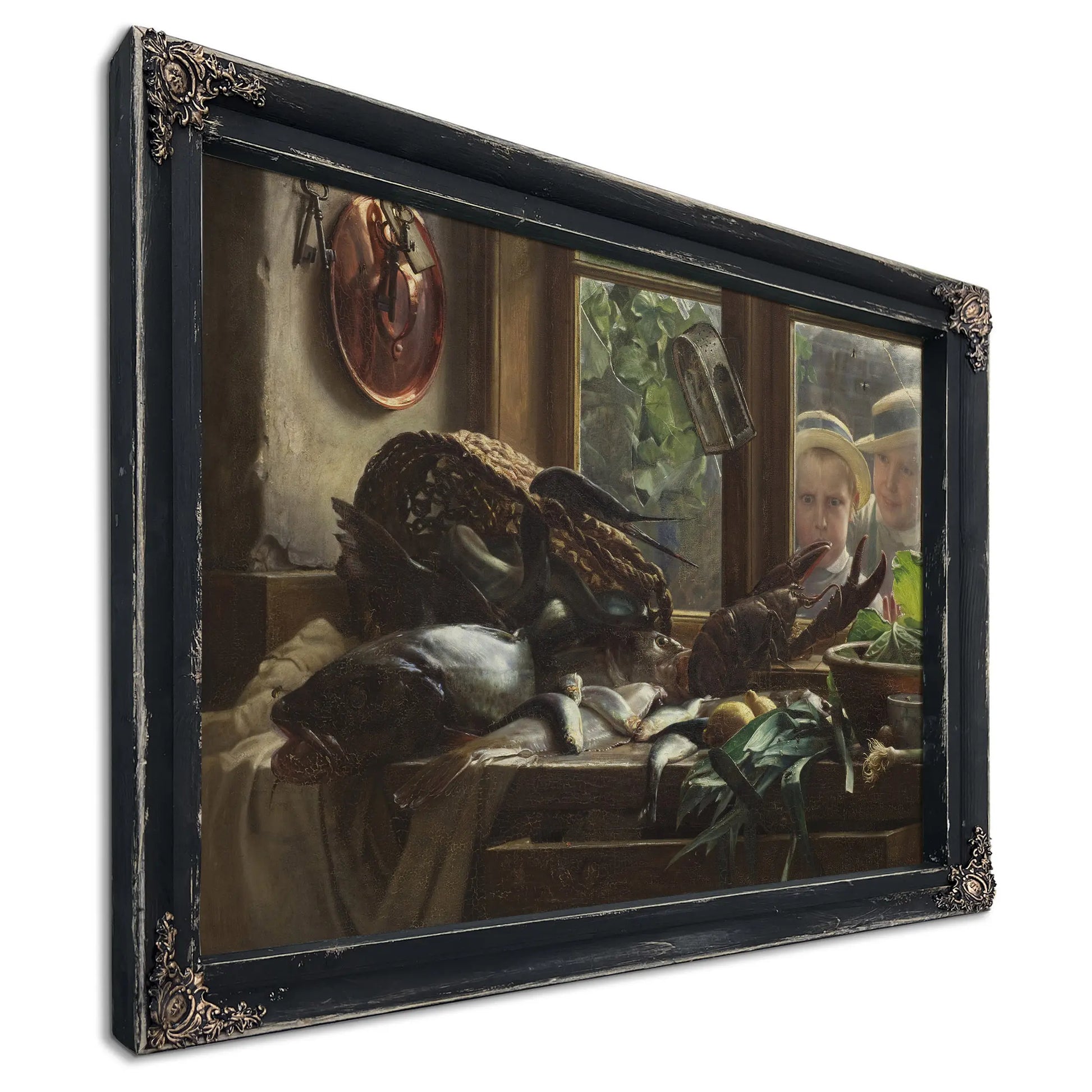 Still Life With Fish 5 by Carl Bloch