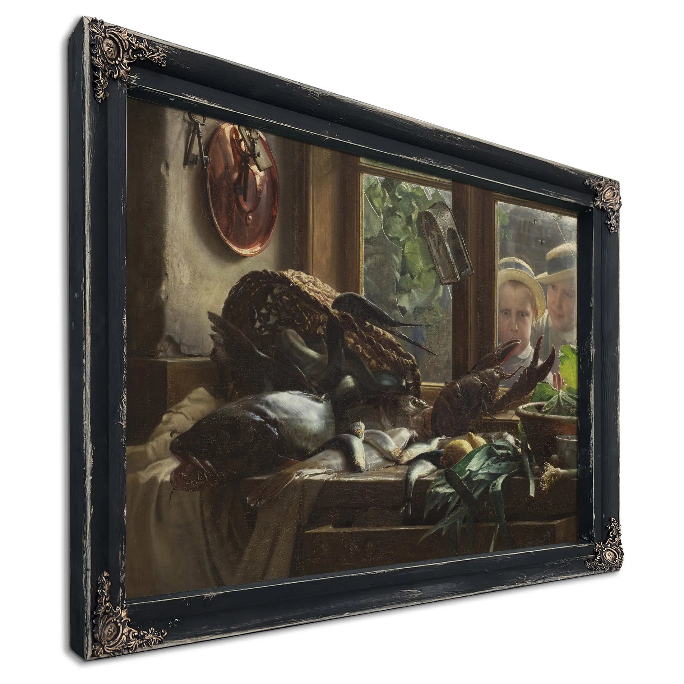 Still Life With Fish 5 by Carl Bloch