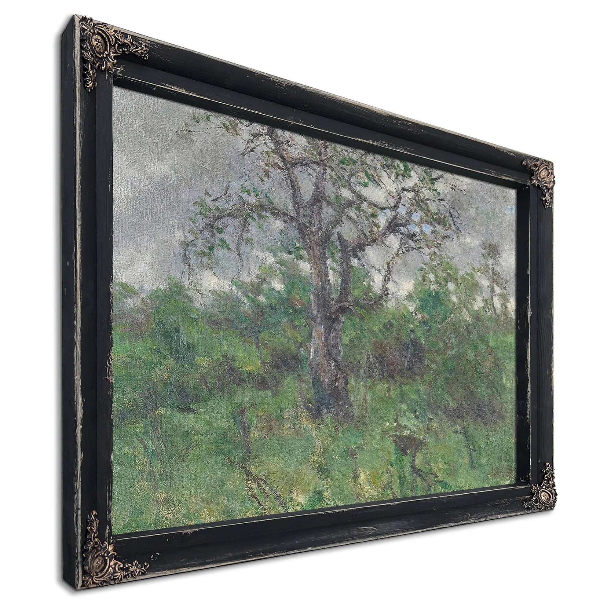 A Landscape With Tree, Spring By John Steuart Curry Fine Art Print