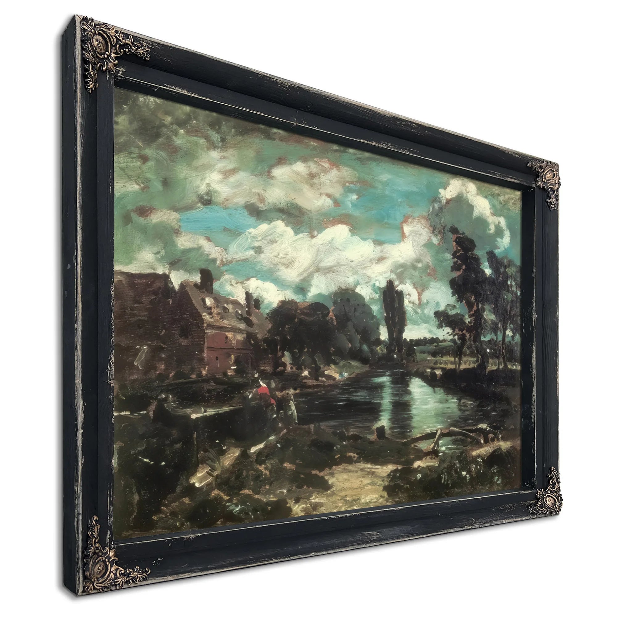 Flatford Mill From The Lock By John Constable Fine Art Print
