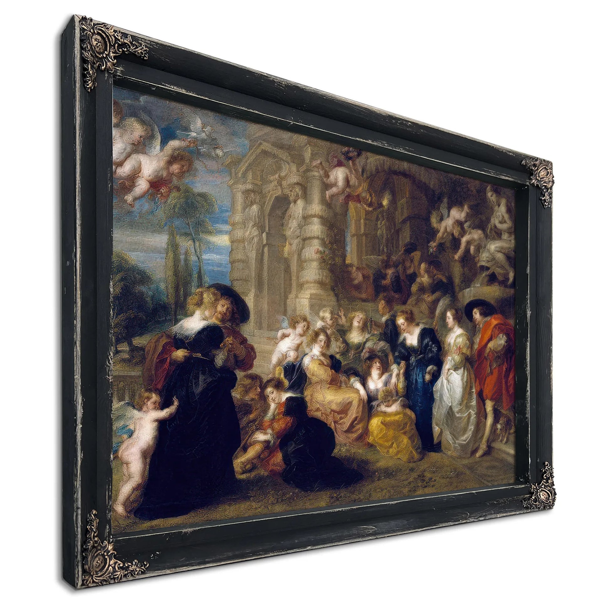 Peter Paul Rubens The Garden Of Love 1633 By Peter Paul Rubens Fine Art Print