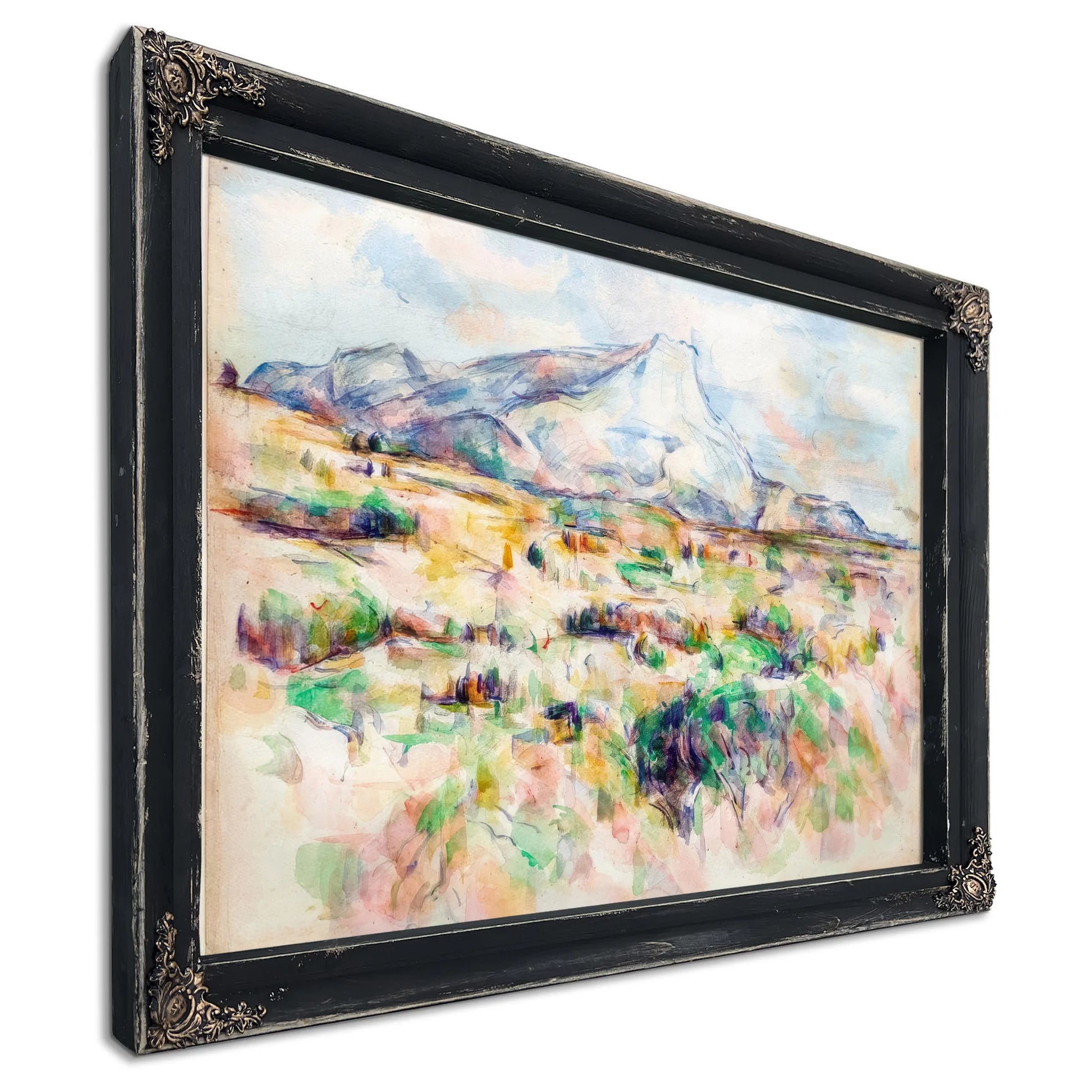 Mont Saint Victoire By Paul Cezanne Fine Art Print