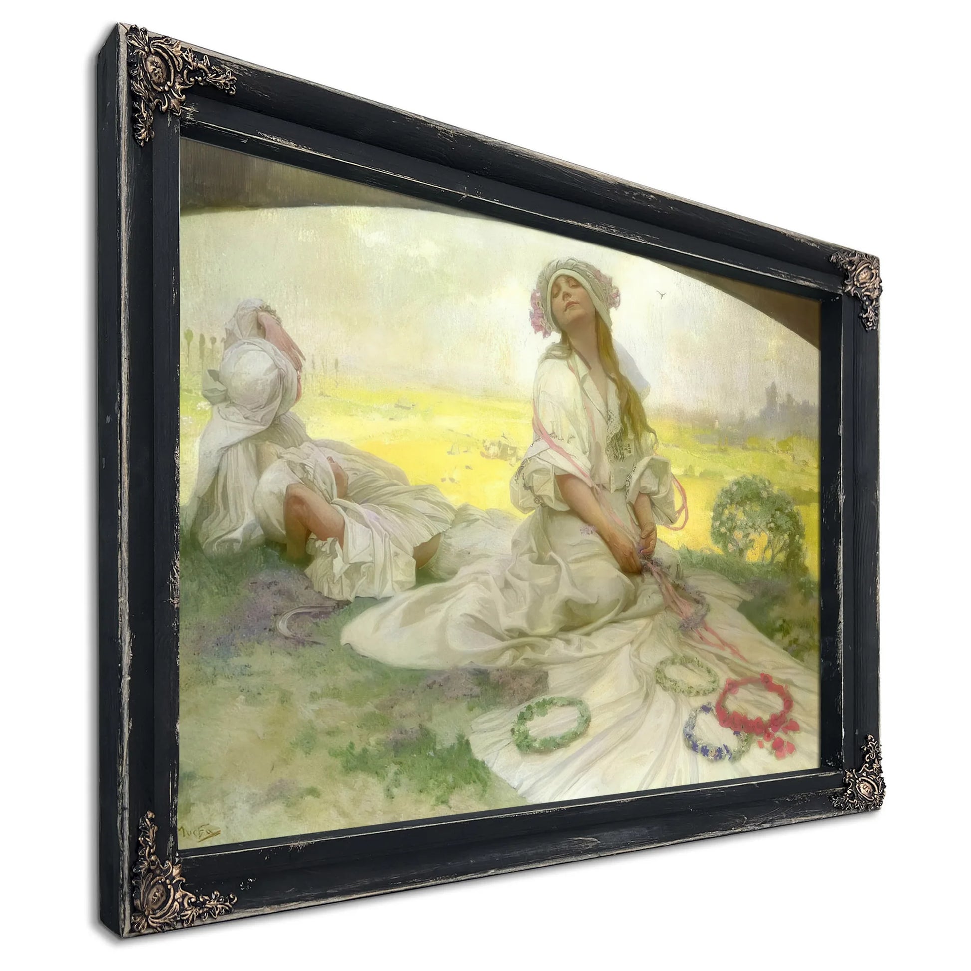 Song Of Bohemia (Our Song) By Alphonse Mucha Fine Art Print
