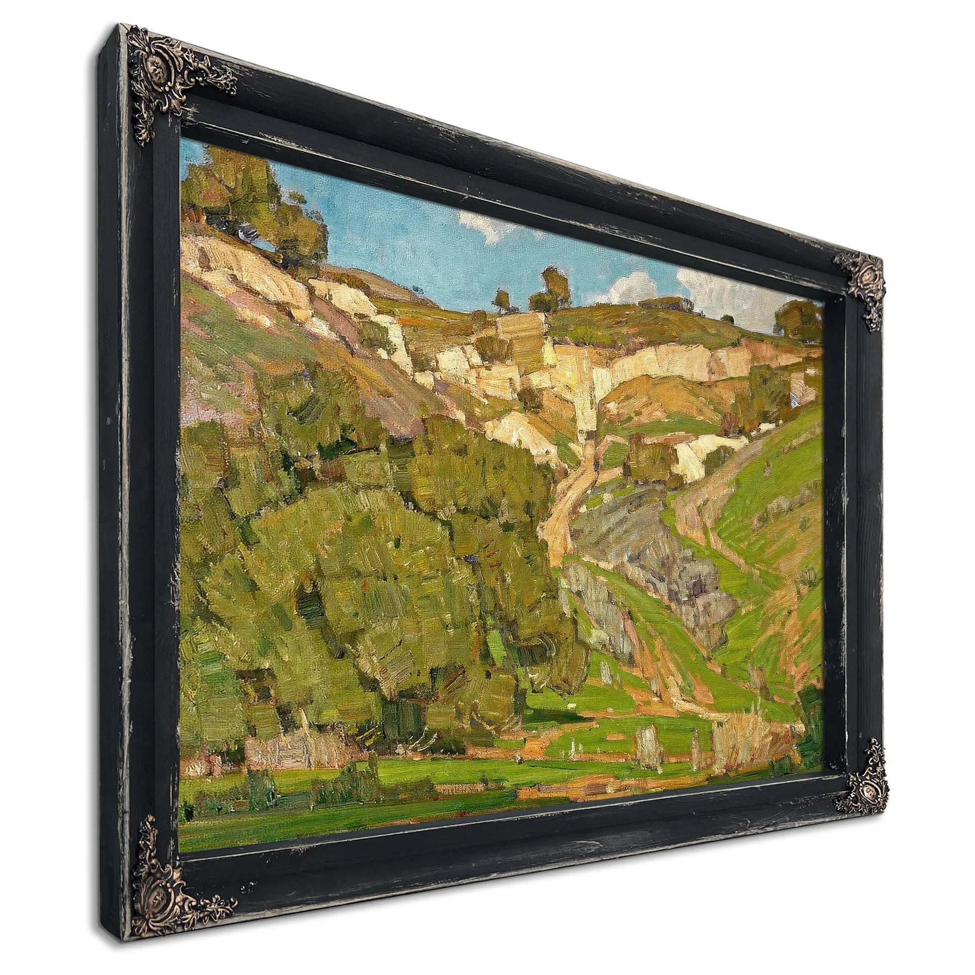 Upward Trail By William Wendt Fine Art Print