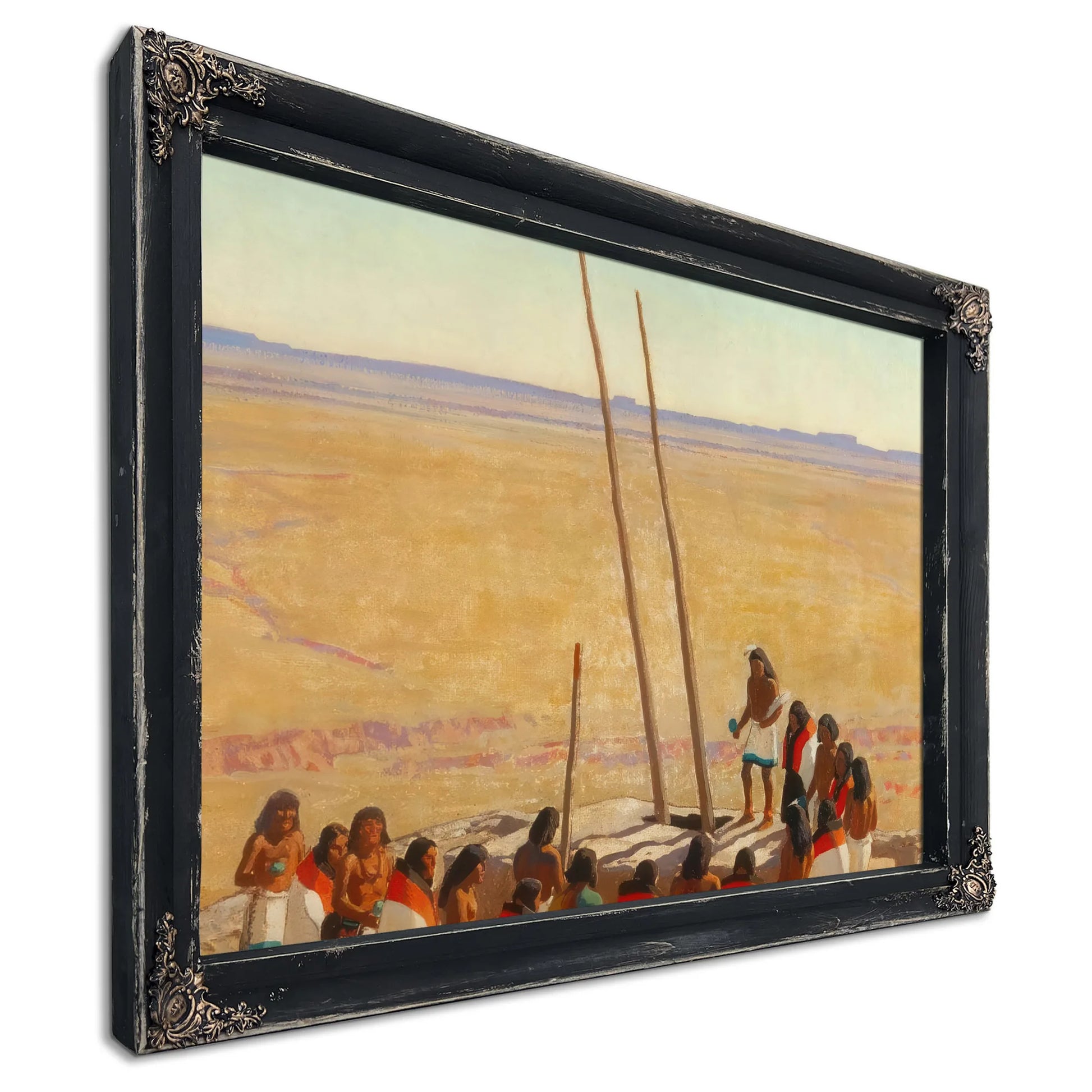 The Circle Of Shimaikuli By Maynard Dixon Fine Art Print