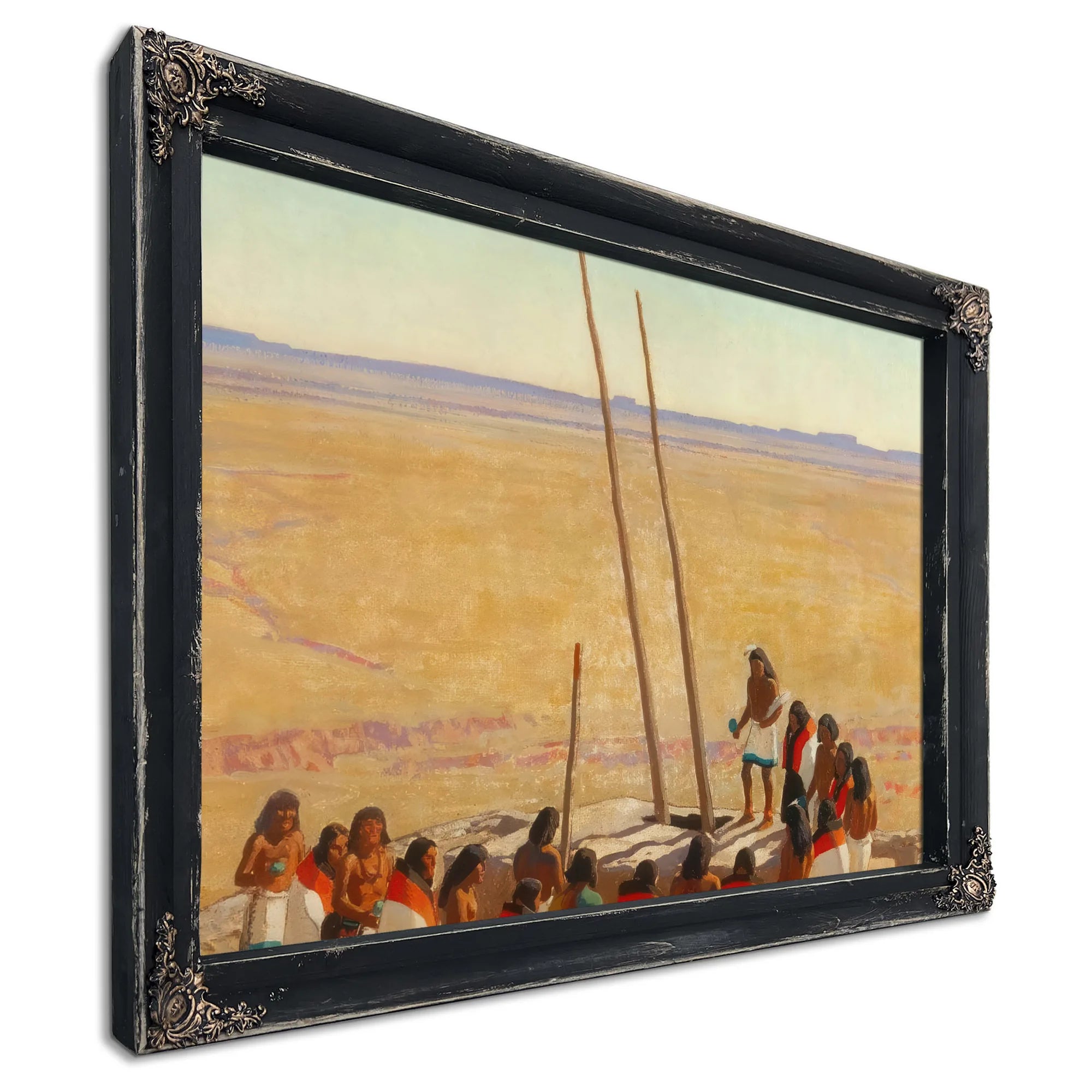 The Circle Of Shimaikuli By Maynard Dixon Fine Art Print