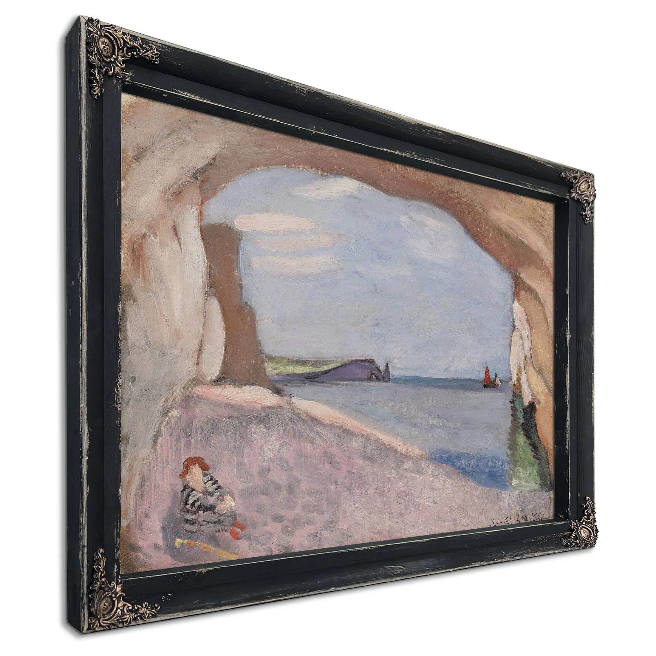 The Arch At Rtretat by Henri Matisse