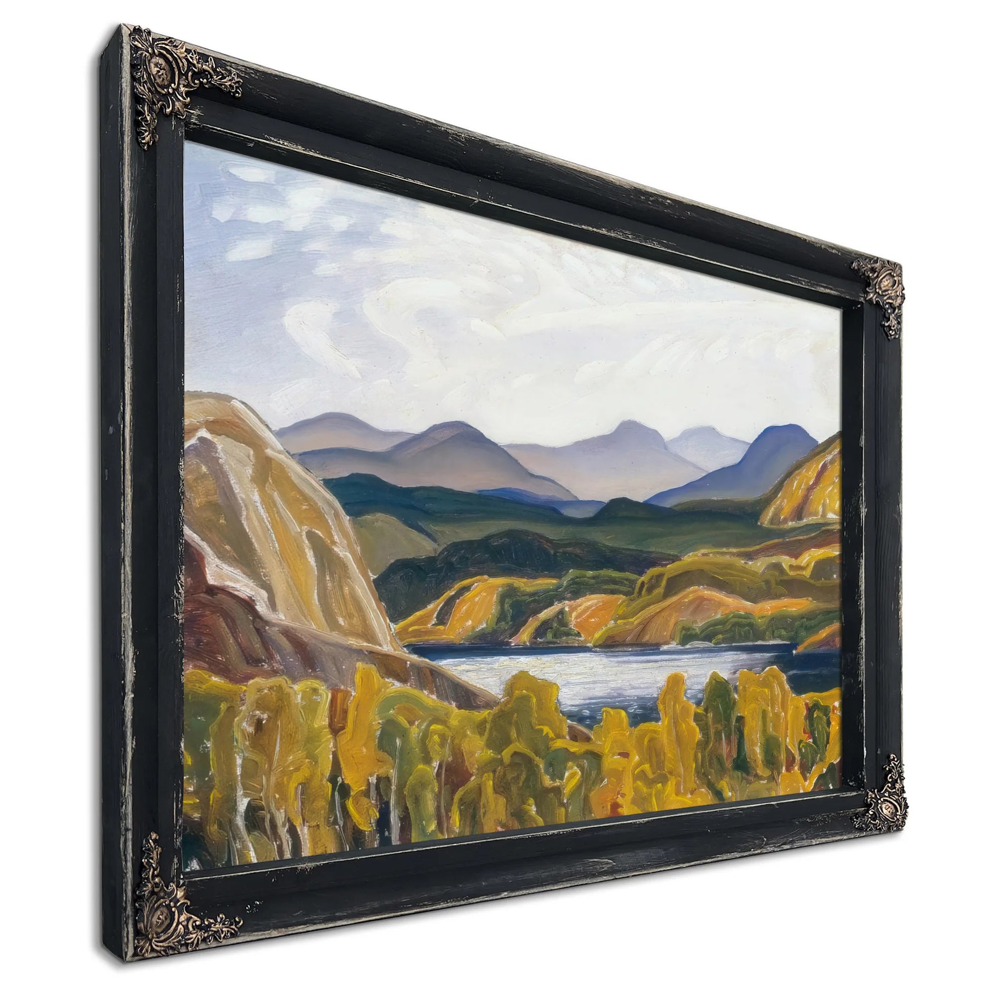 La Cloche Mountain And Lake By Frank Carmichael Fine Art Print