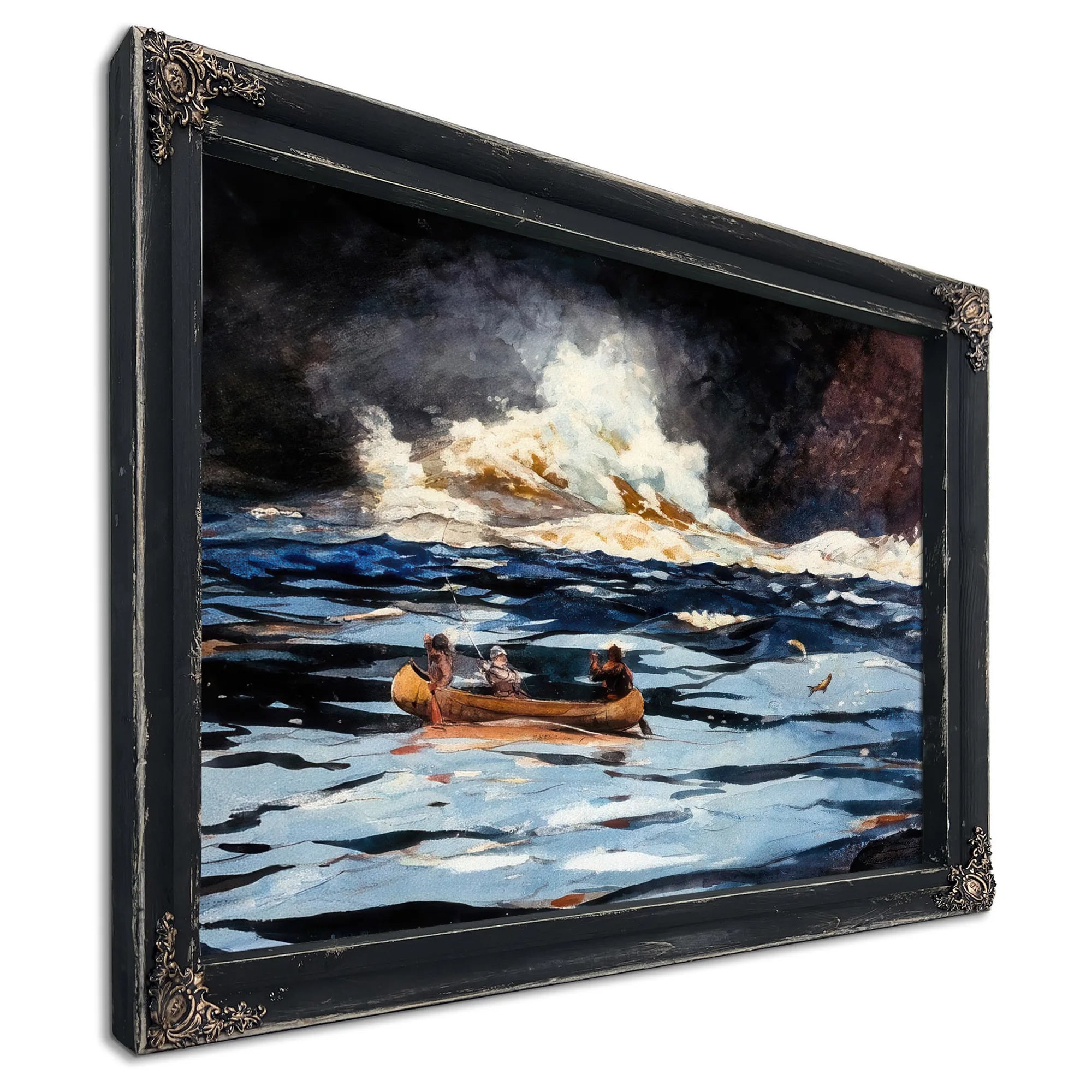 Under The Falls The Grand Discharge By Winslow Homer Fine Art Print