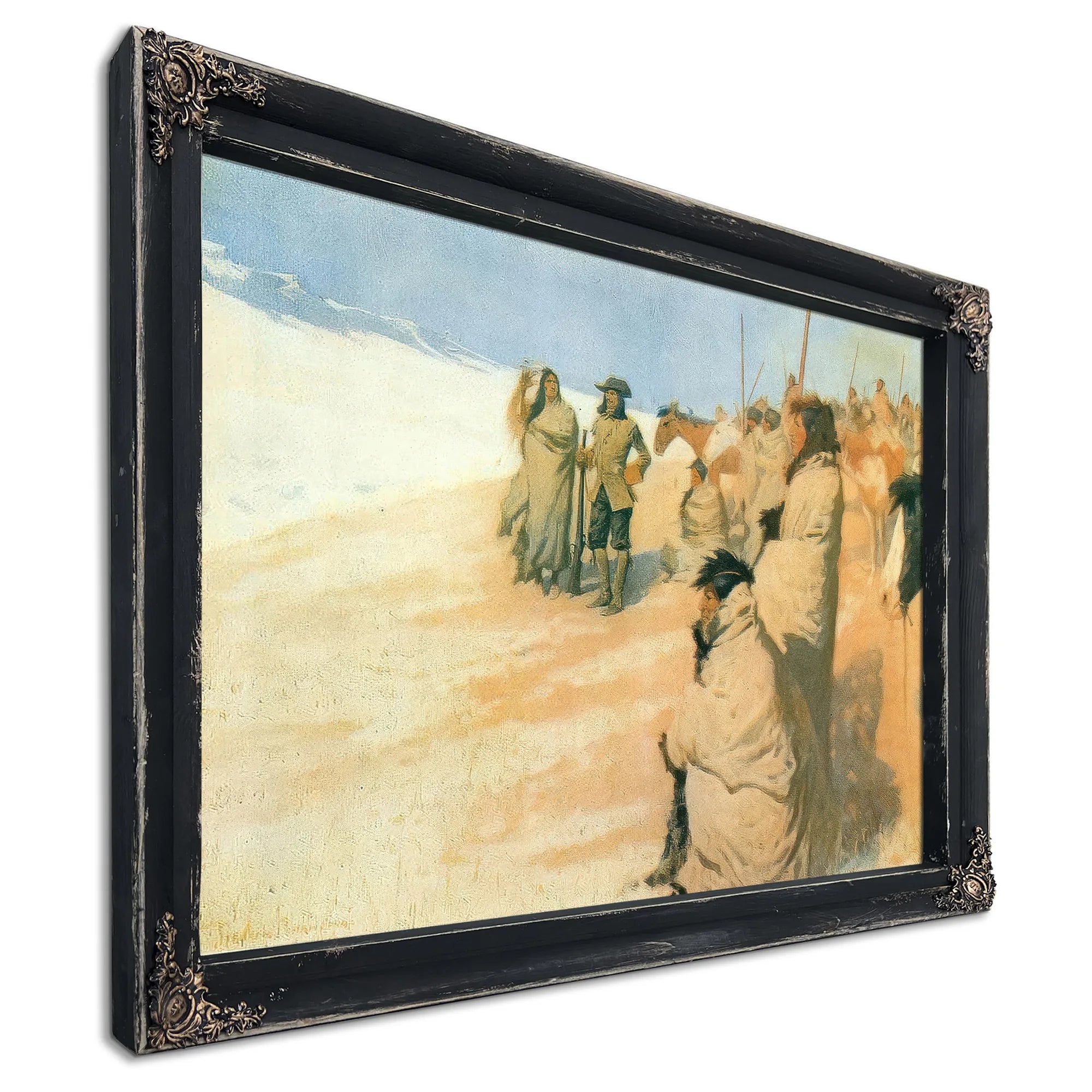 La Verendrye By Frederic Remington Fine Art Print