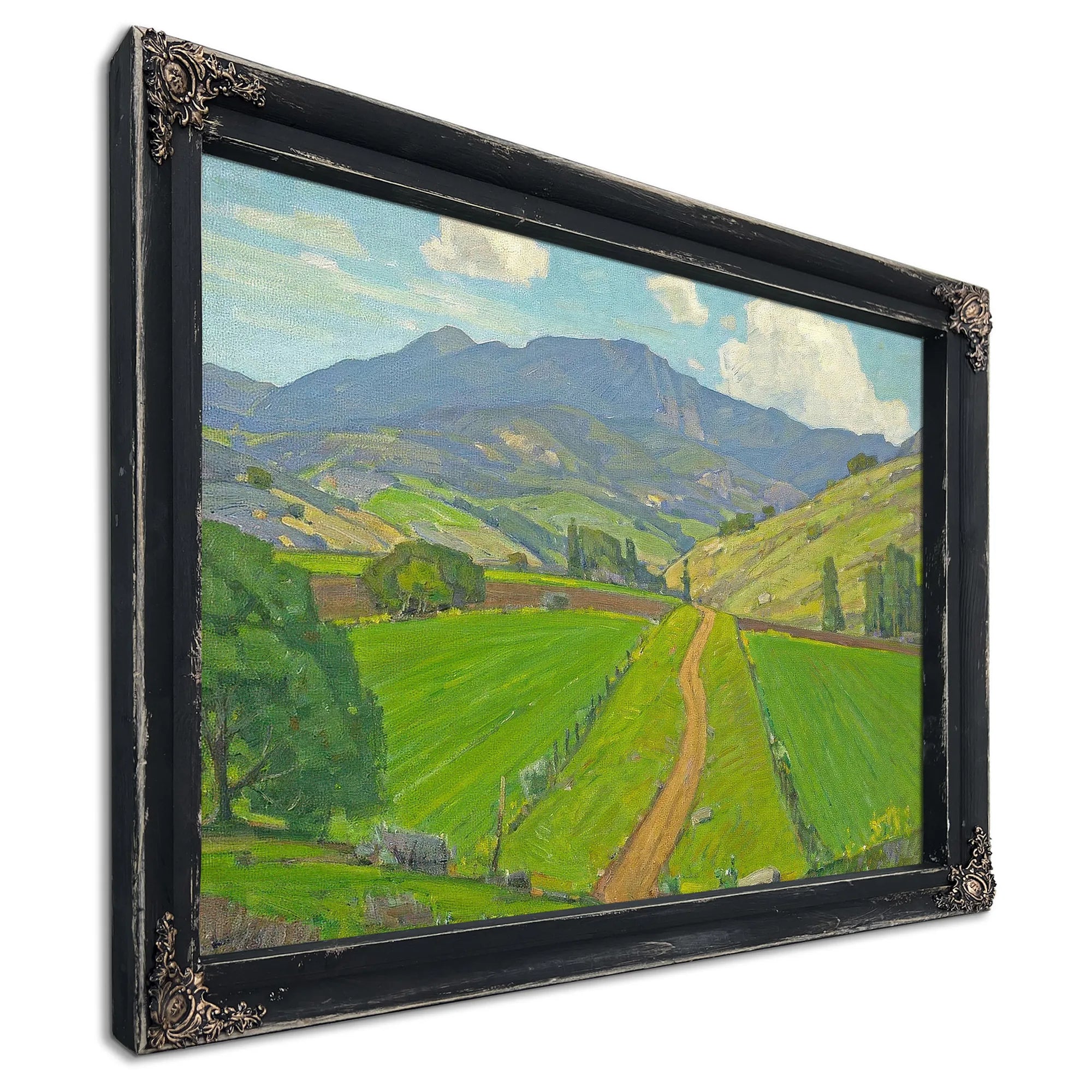 A Trickle Of Road By William Wendt Fine Art Print