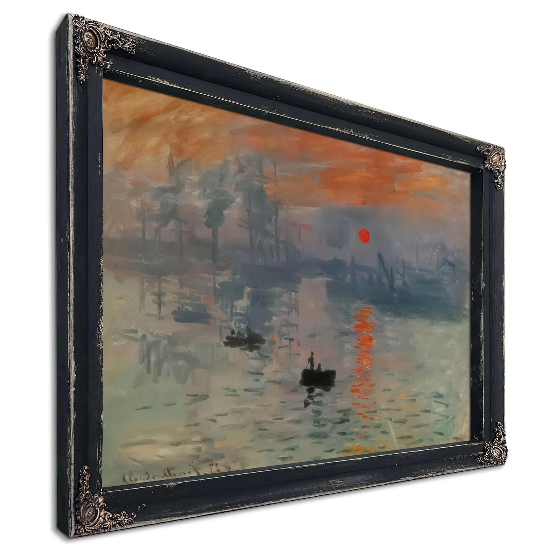 Impression Sunrise By Claude Monet Fine Art Print