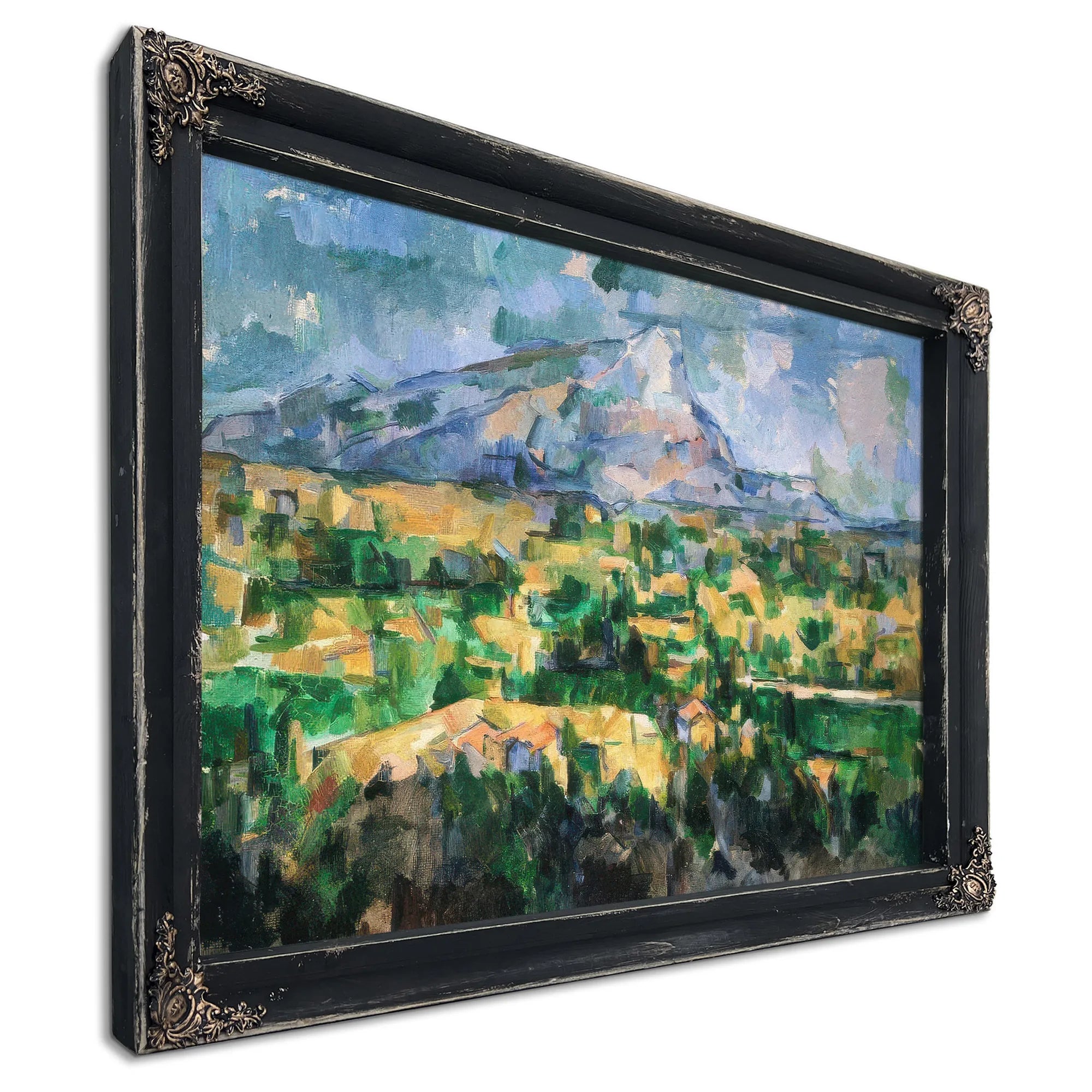 Mont Sainte Victoire By Paul Cezanne Fine Art Print
