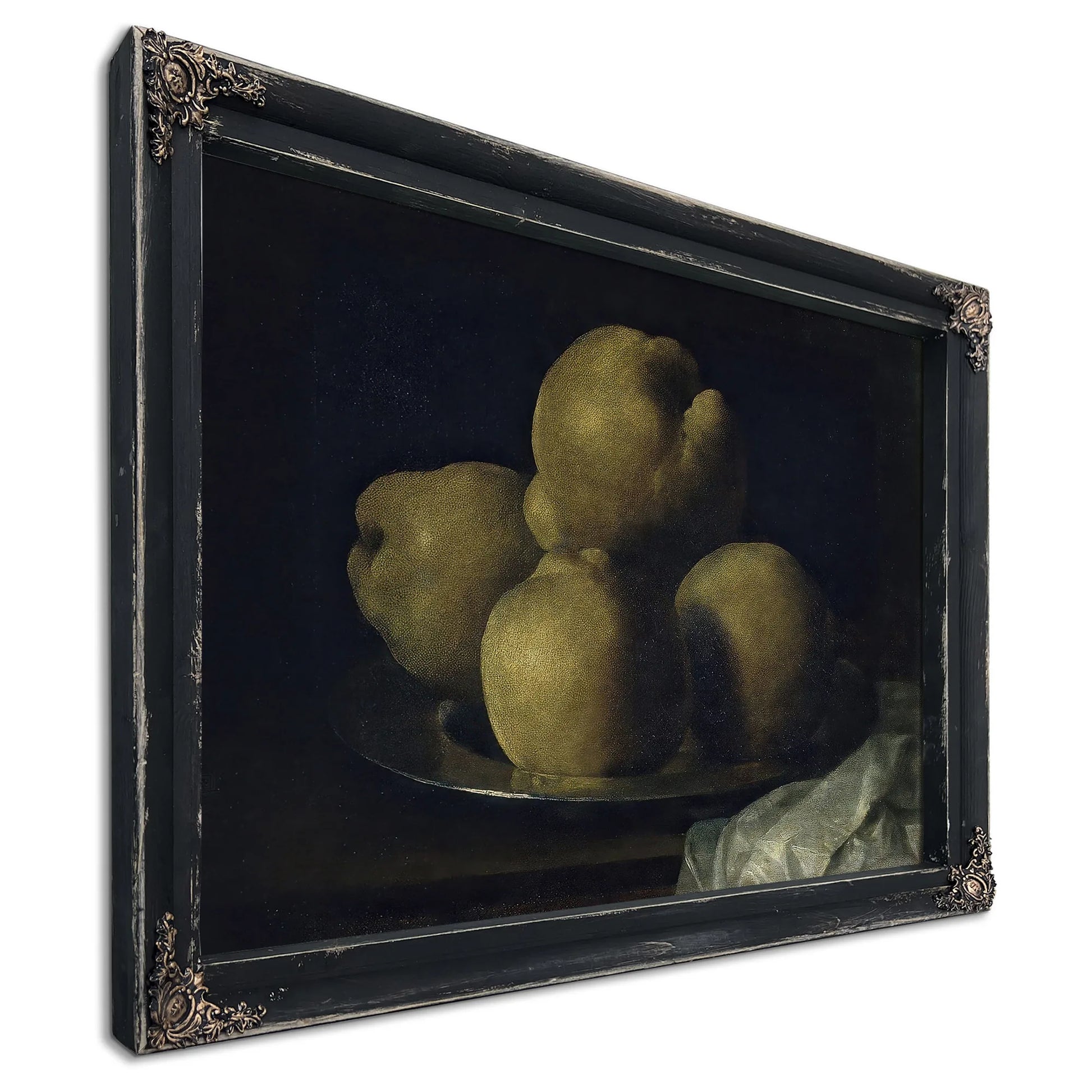 Natura Morta Amb Plat De Codonys By Francisco De Zurbaran Fine Art Print