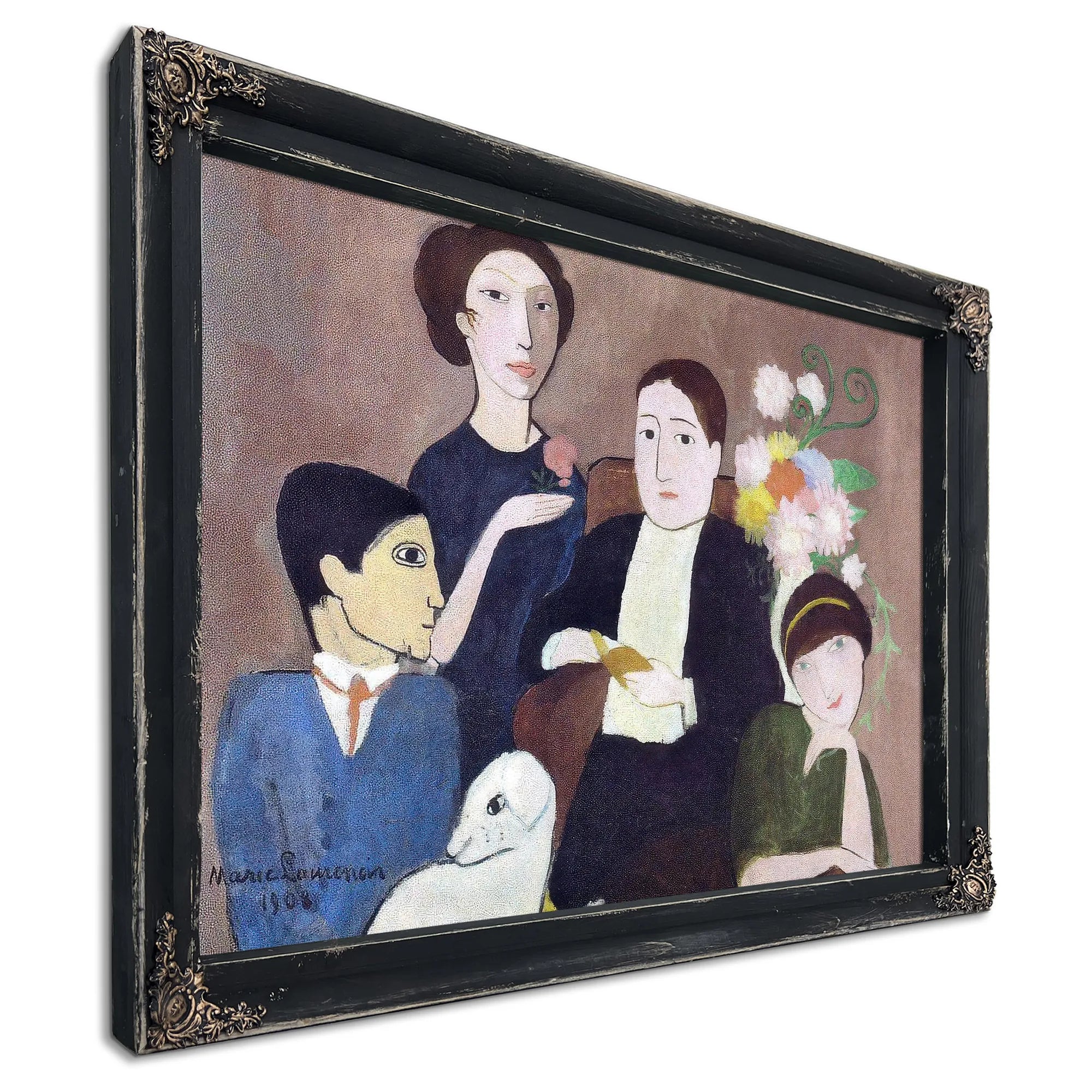 Group Of Artists 1908 By Marie Laurencin Fine Art Print