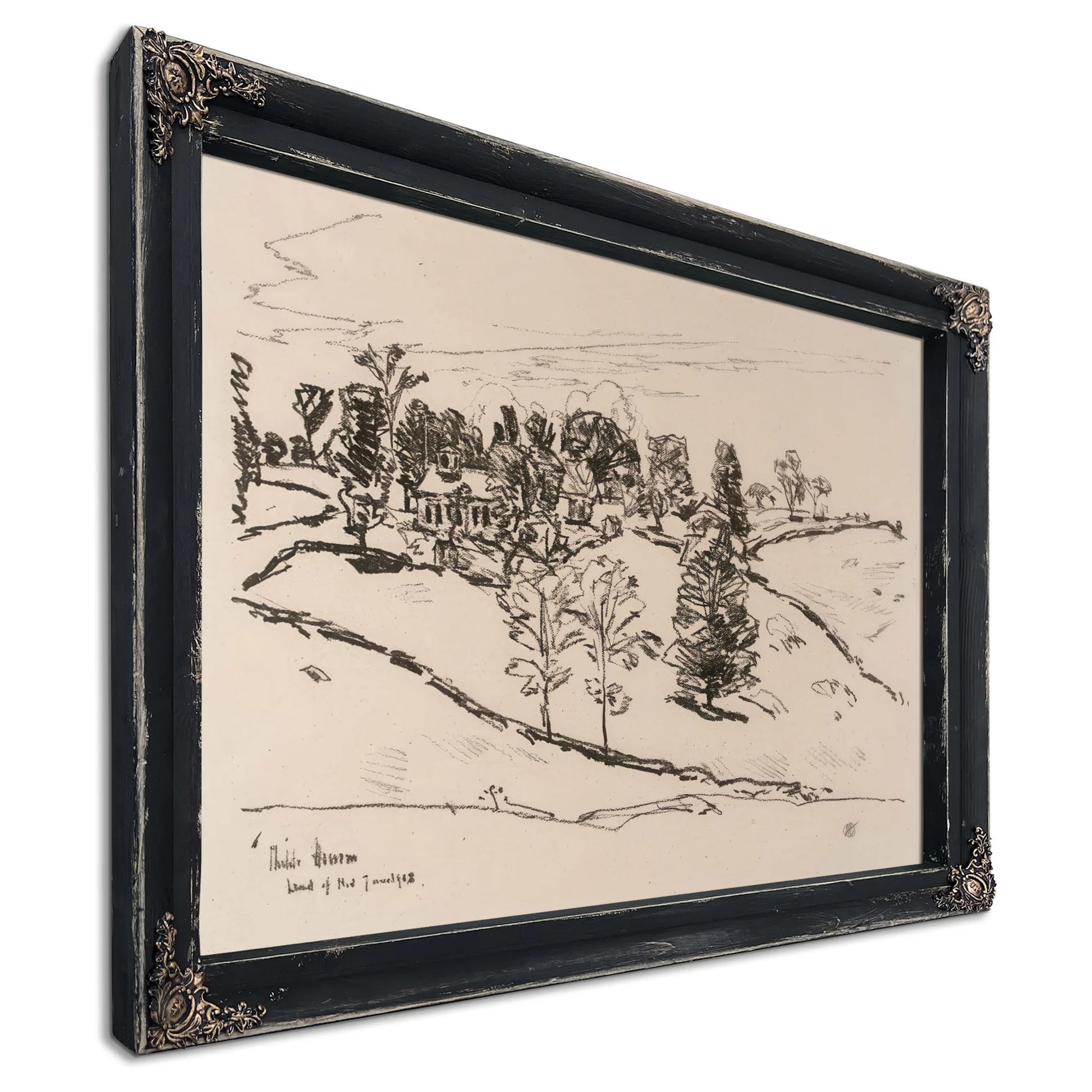 The Little School House, Land Of Nod By Childe Hassam Fine Art Print