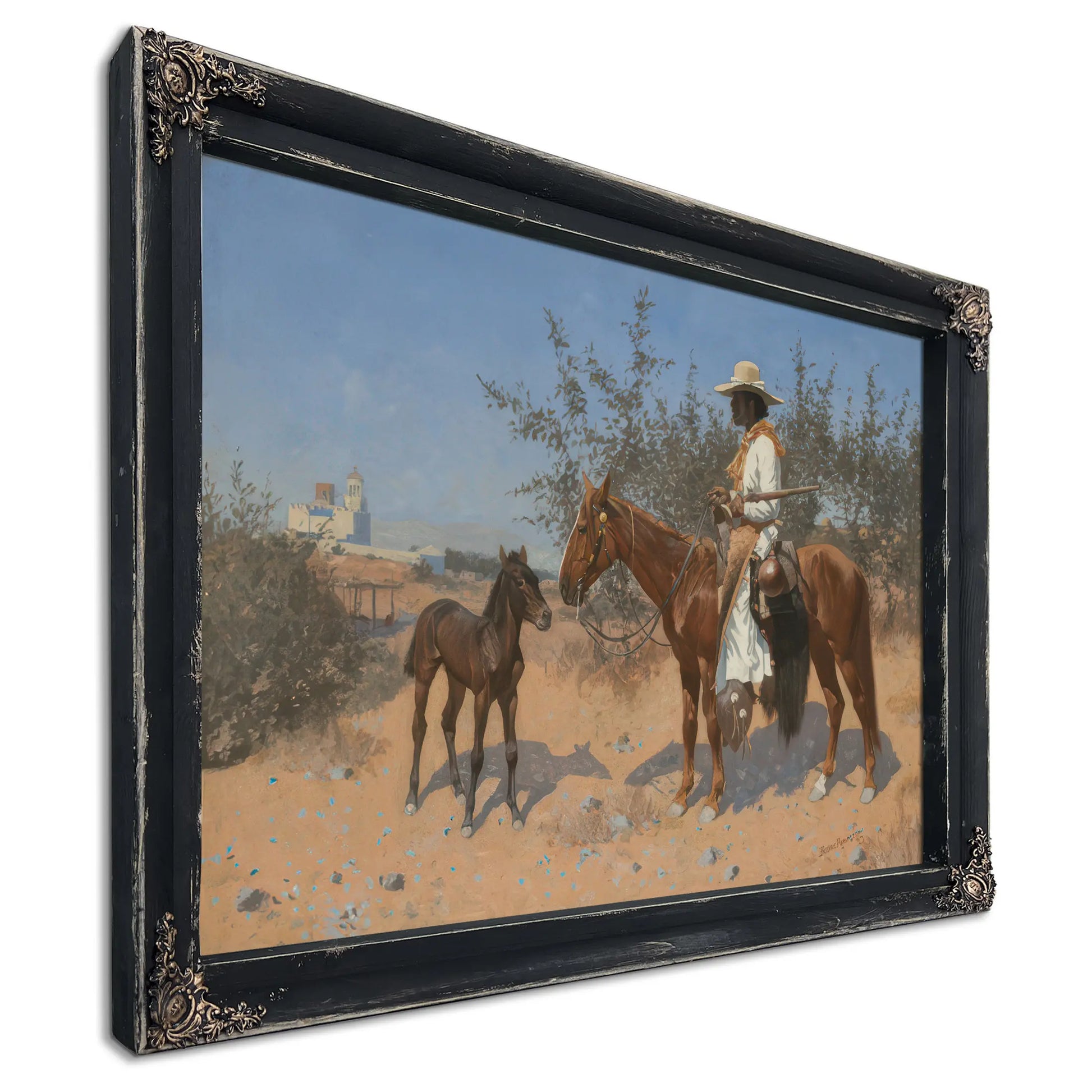 The Sentinel Remington  by Frederic Remington