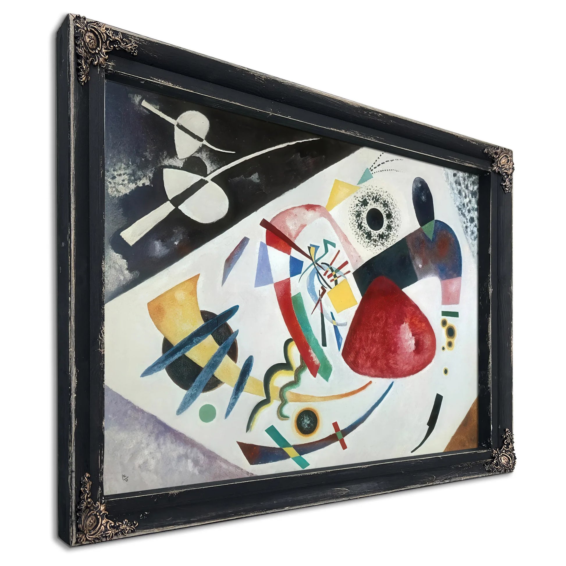 Red Spot Ii By Wassily Kandinsky Fine Art Print