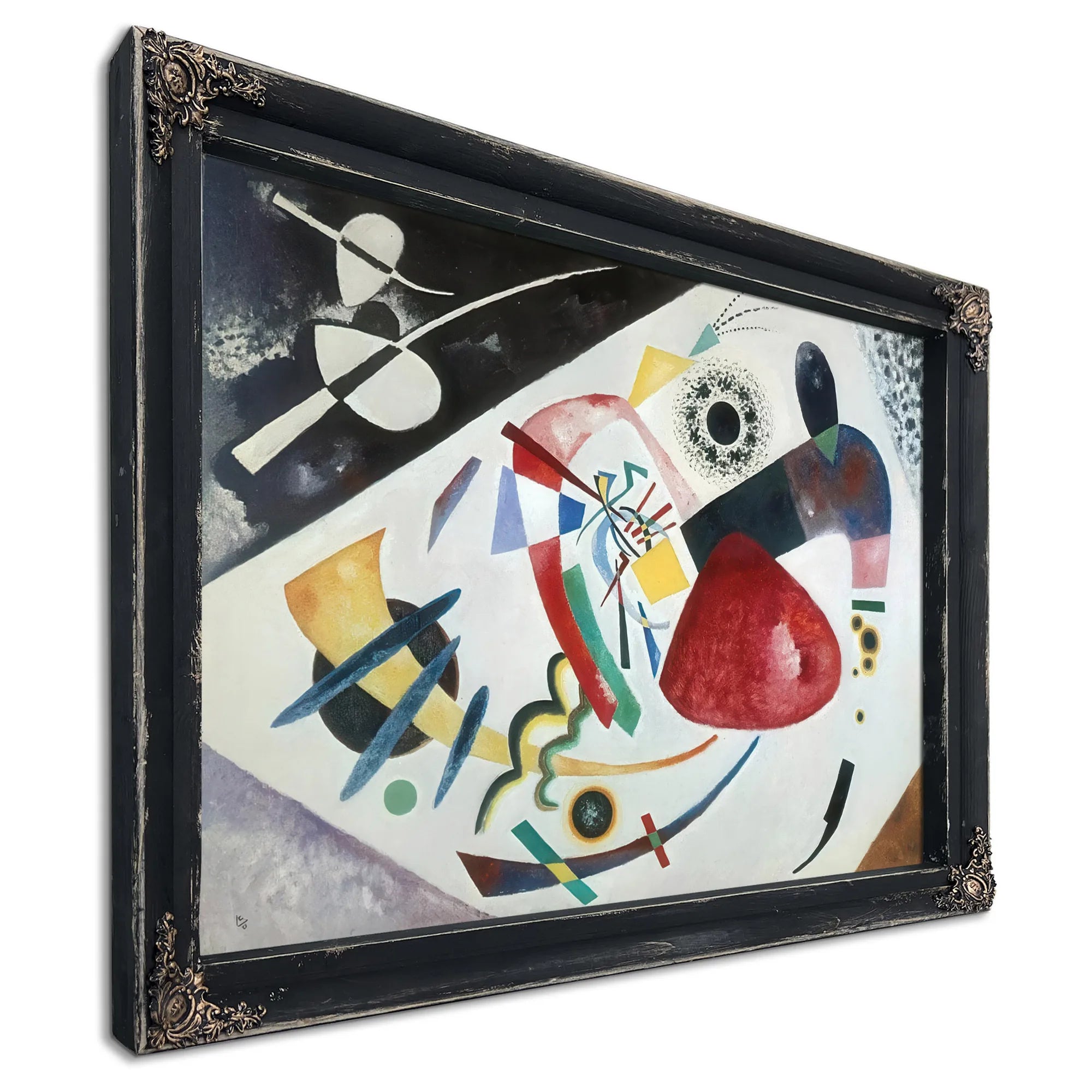 Red Spot Ii By Wassily Kandinsky Fine Art Print