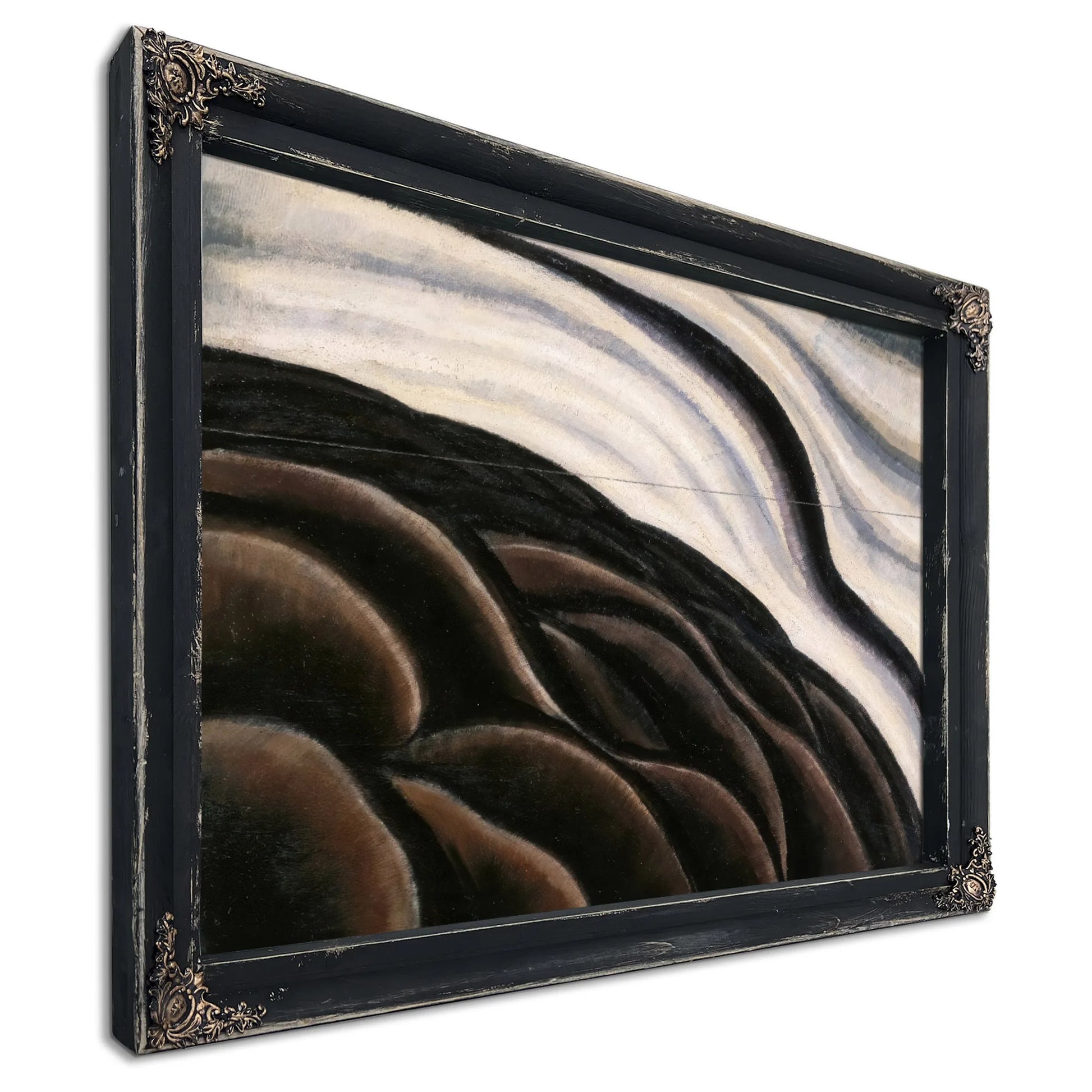 Sea Gull Motive (Sea Thunder Or The Wave) By Arthur Dove Fine Art Print