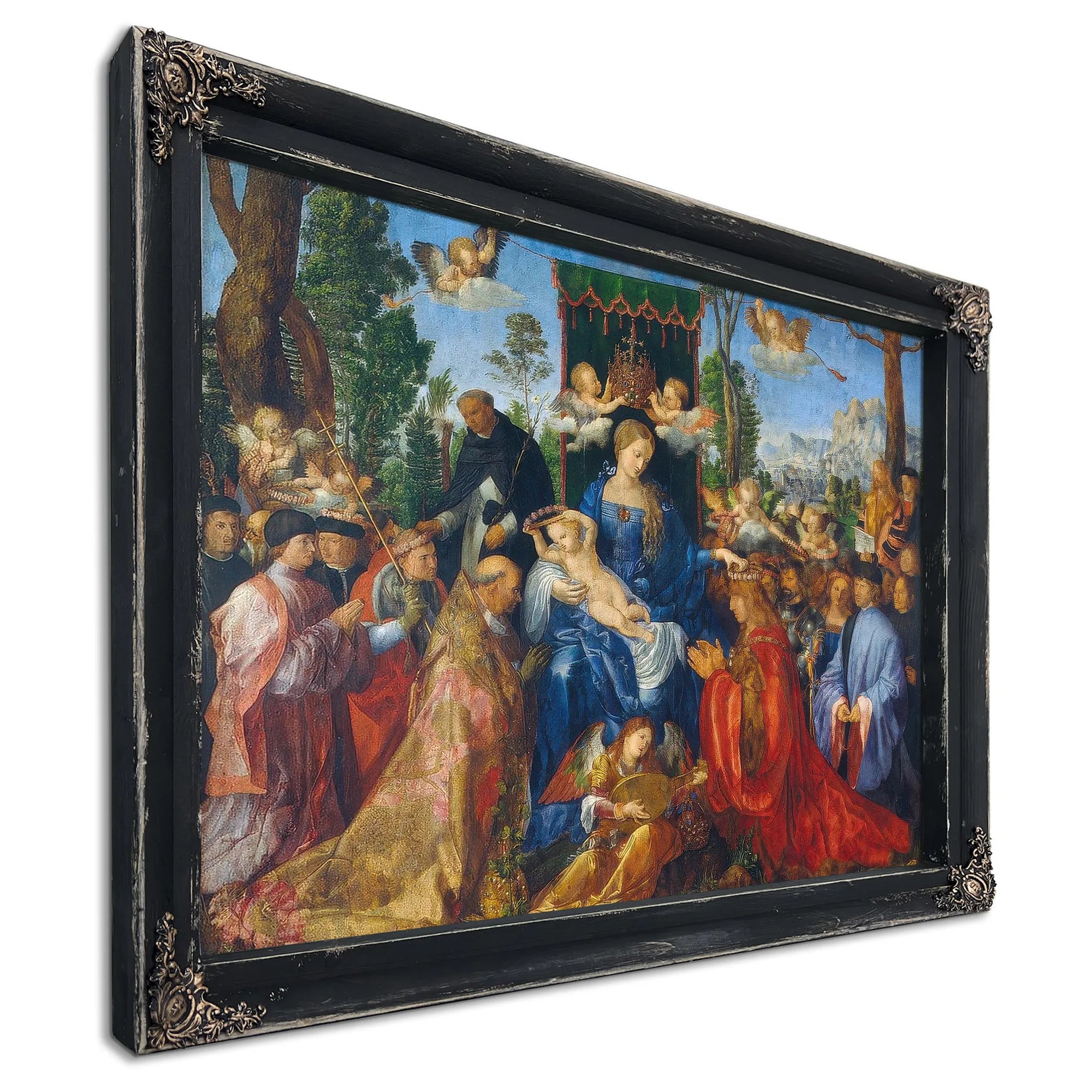 Feast Of Rose Garlands 1506 By Albrecht Durer Fine Art Print