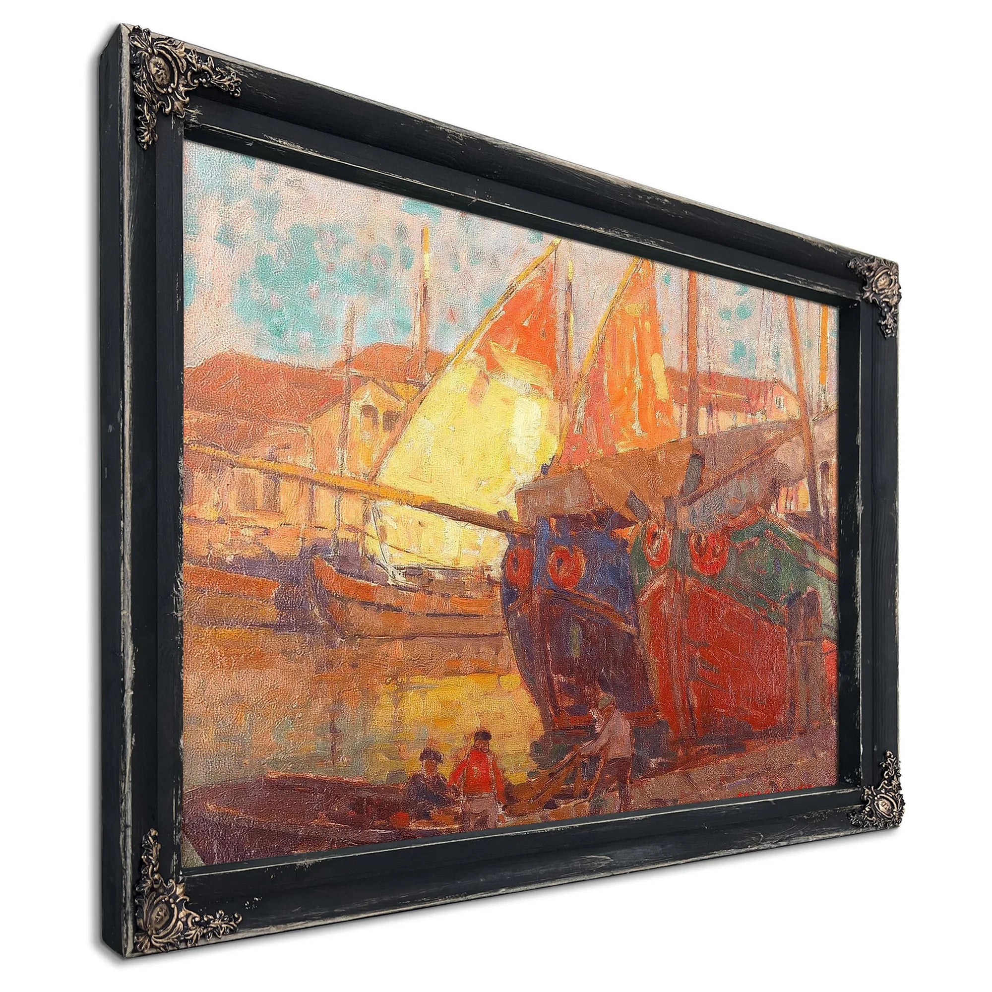 Tuna Boats By Edgar Payne Fine Art Print