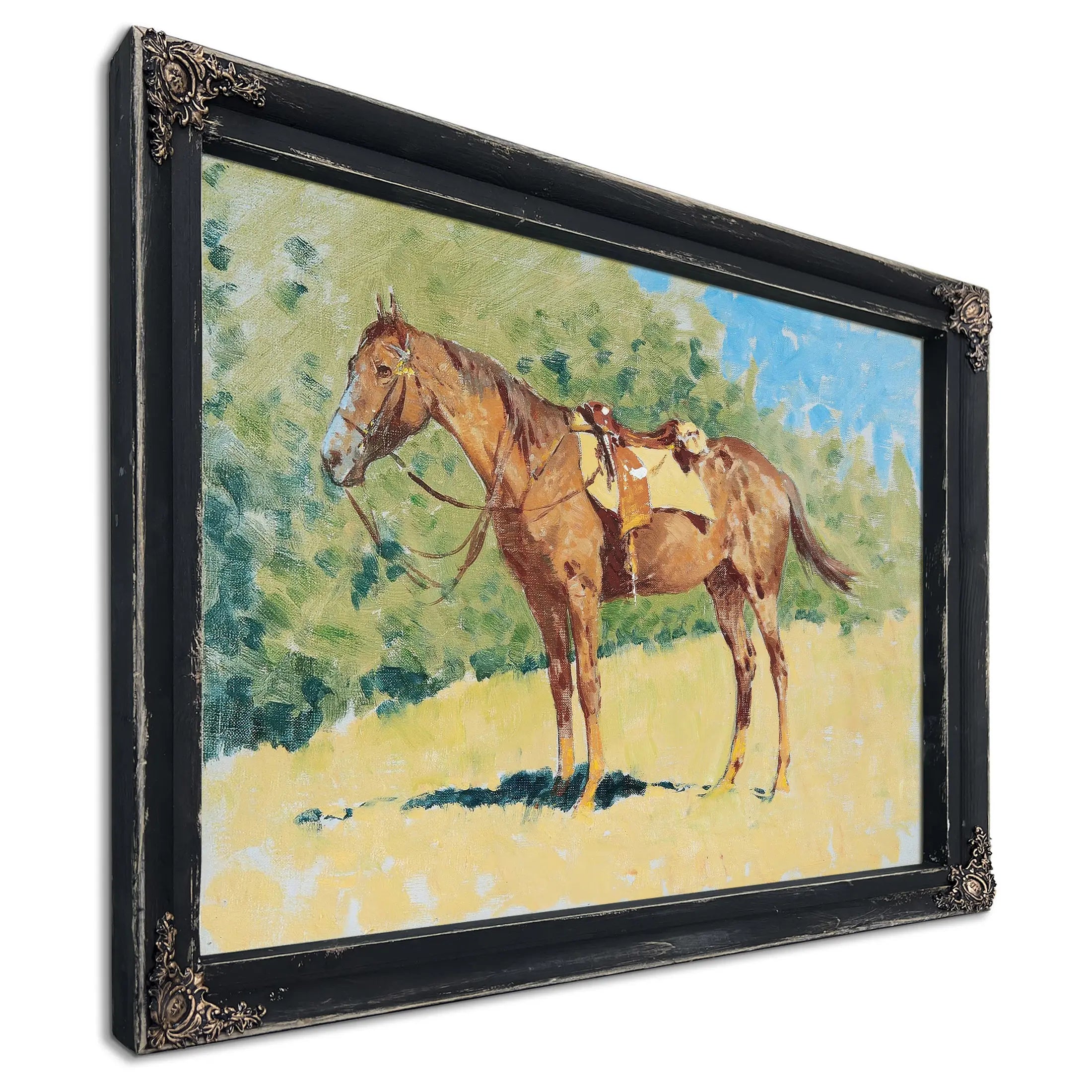 Untitled Horse Study B by Frederic Remington