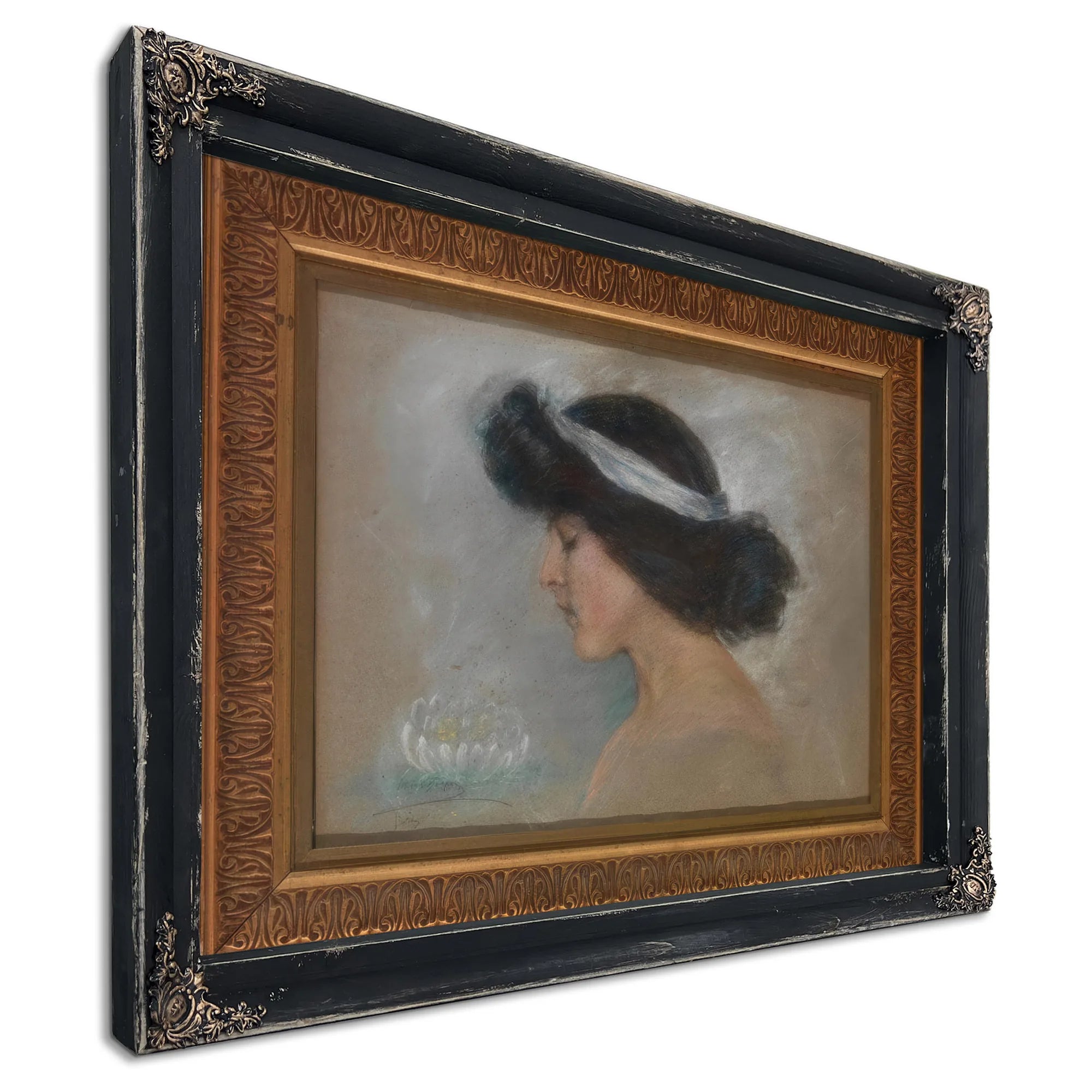 Waterlily By Alice Pike Barney Fine Art Print