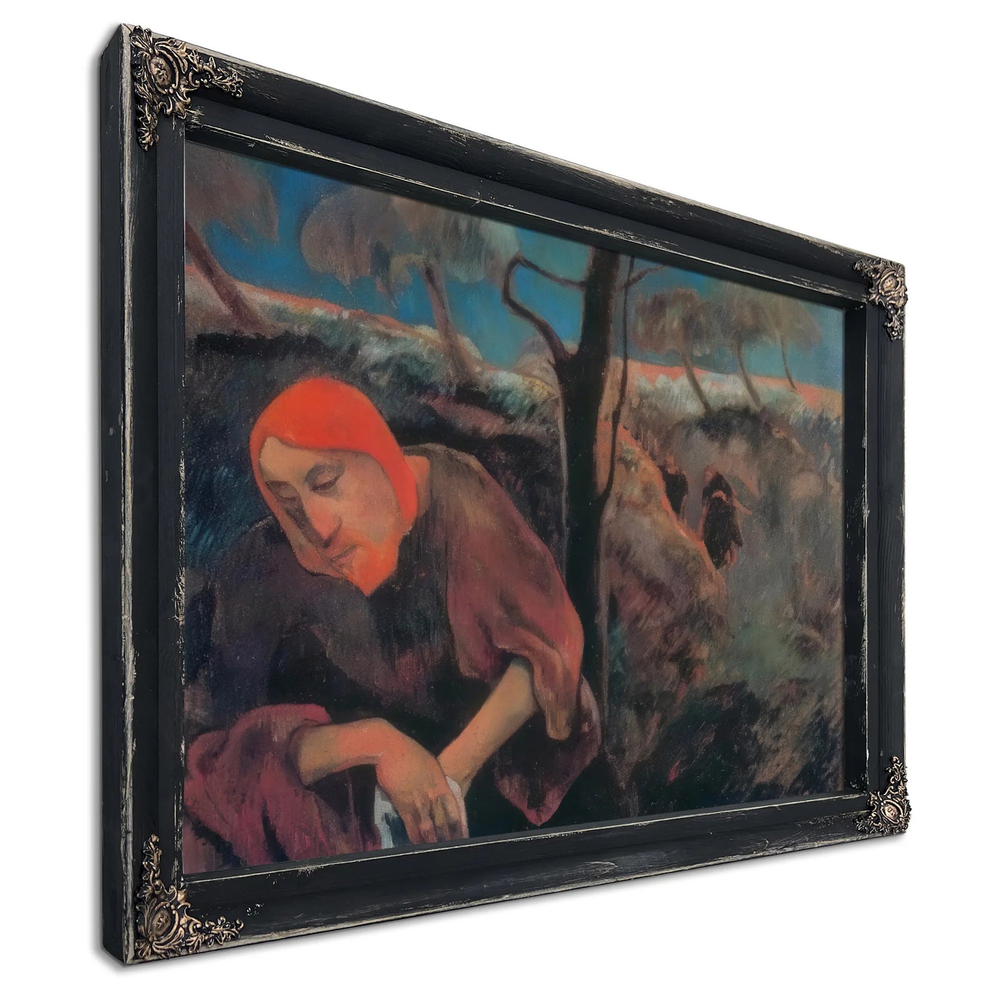 Christ In The Garden Of Olives By Paul Gauguin Fine Art Print