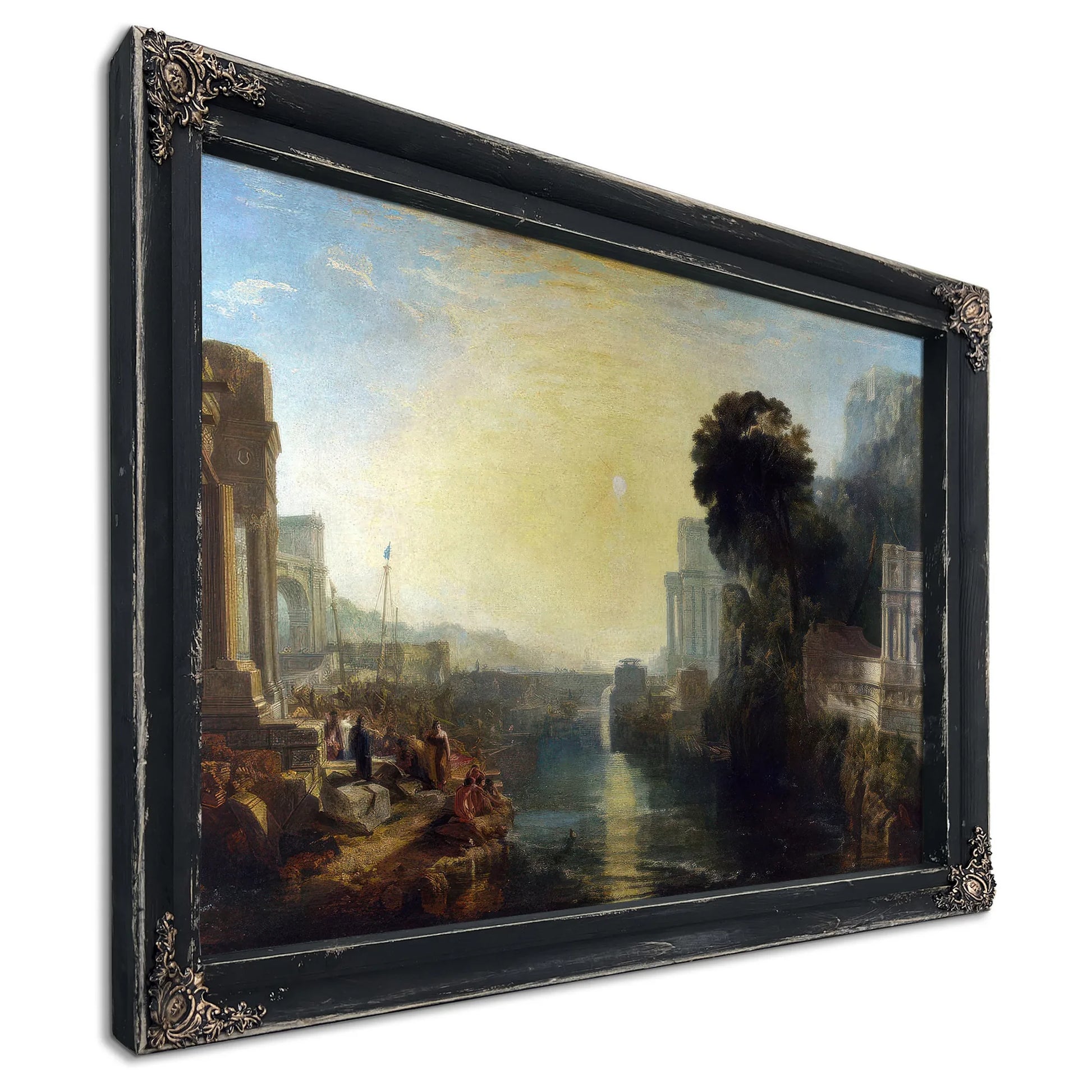 Dido Building Carthage 1815 By Joseph Mallord William Turner Fine Art Print