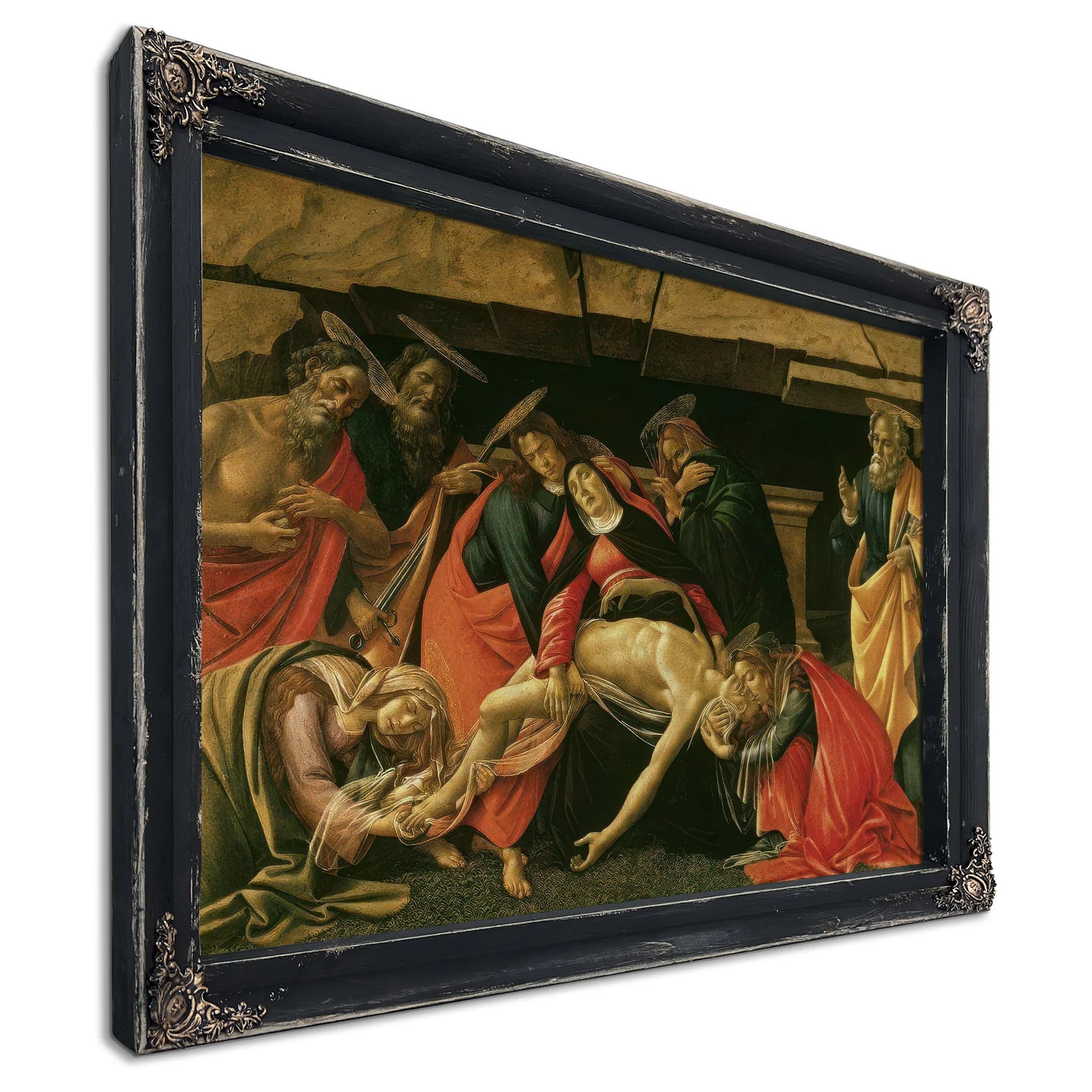Lamentation Of Christ By Sandro Botticelli Fine Art Print