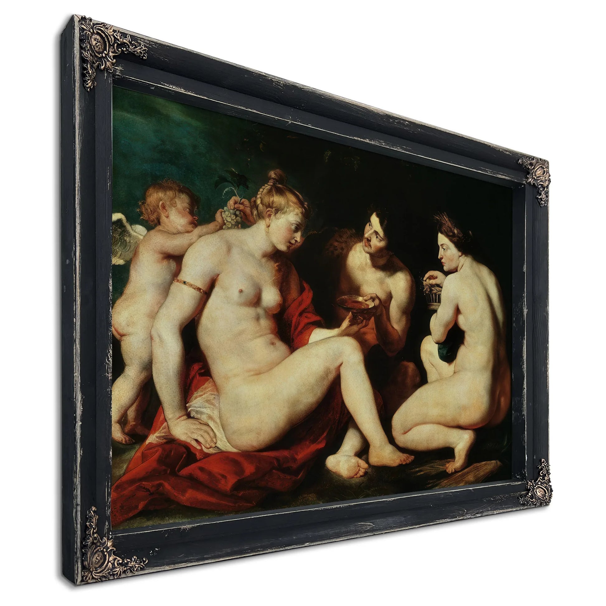 Venus Cupid Bacchus And Ceres By Peter Paul Rubens Fine Art Print