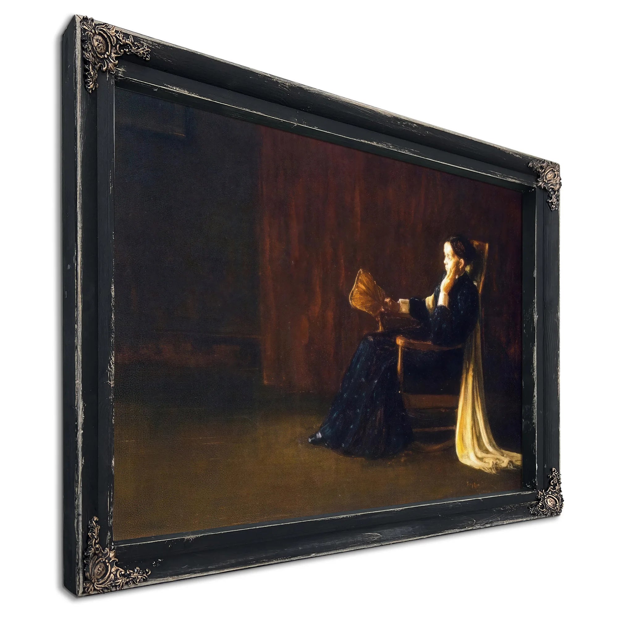 Portrait Of The Artist's Mother By Henry Ossawa Tanner Fine Art Print