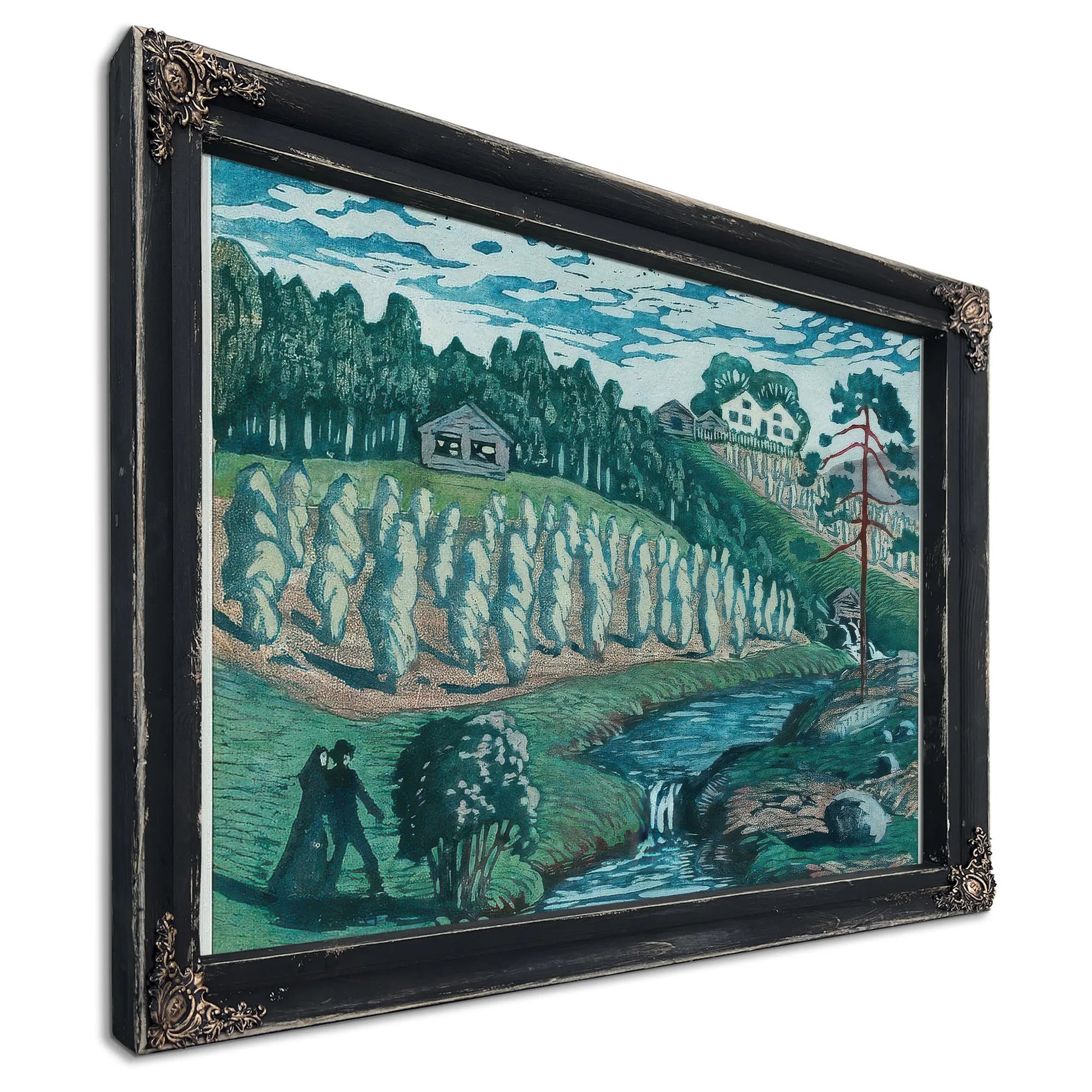 Large Stook 1 By Nicolai Astrup Fine Art Print