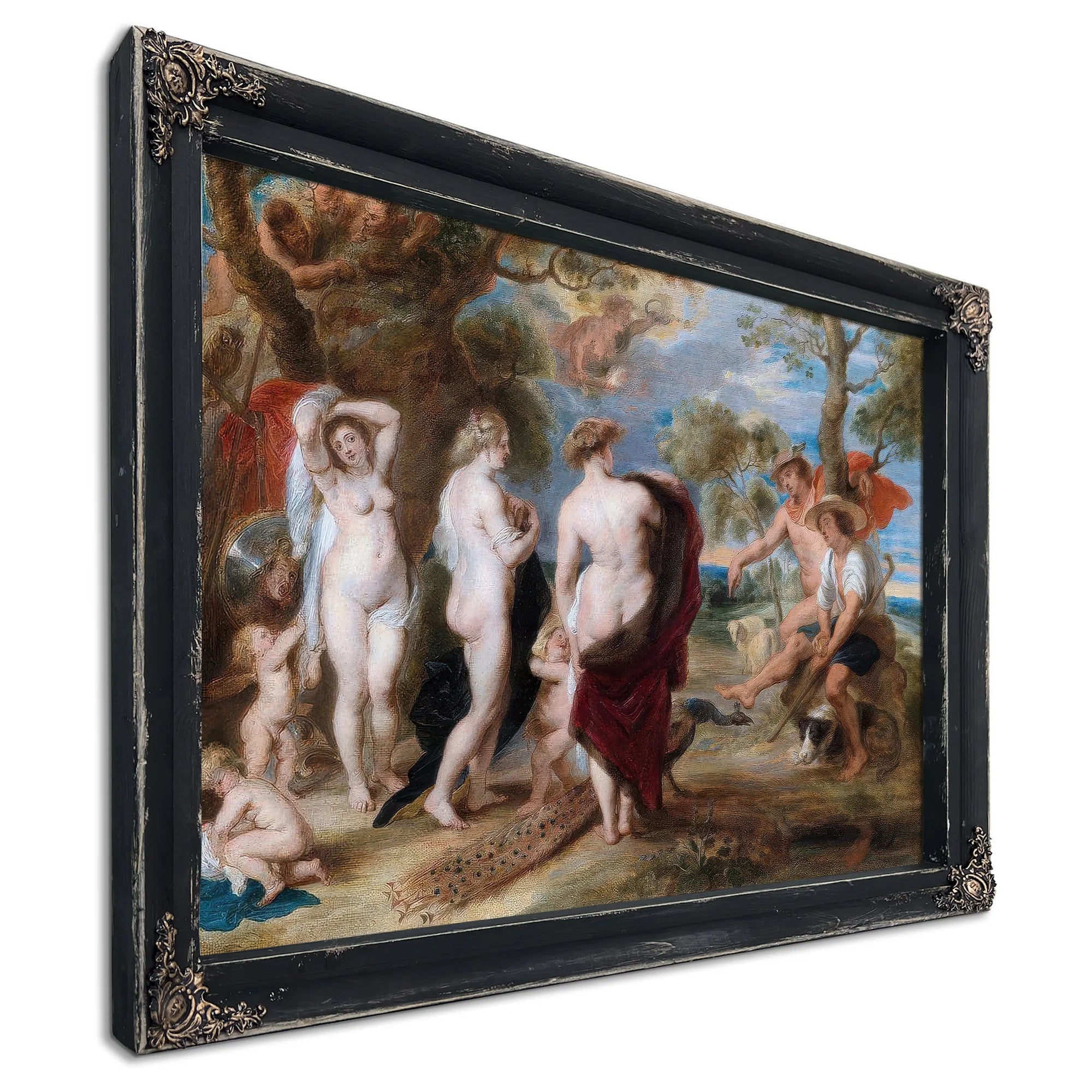 The Judgement Of Paris By Peter Paul Rubens Fine Art Print