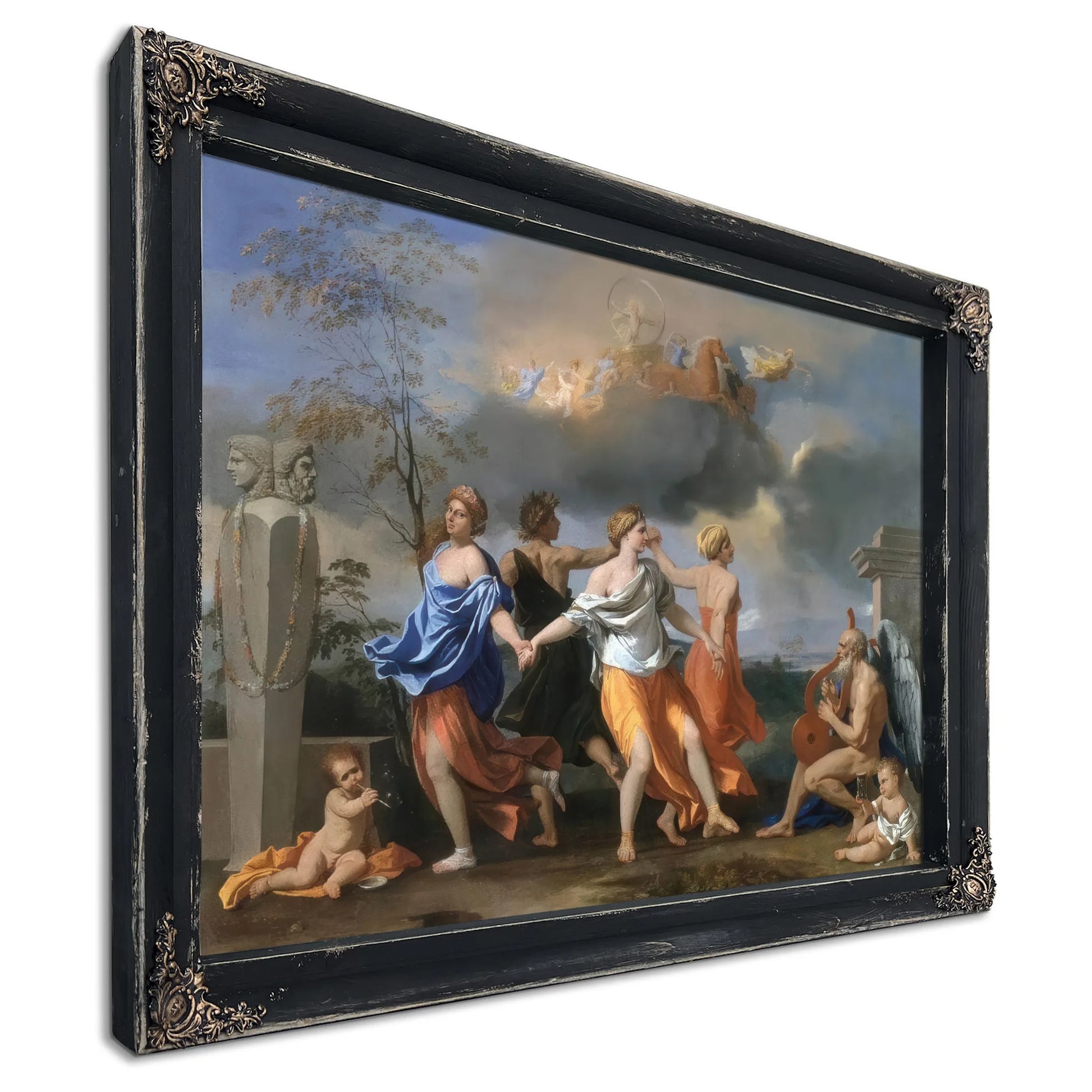Dance To The Music Of Time By Nicholas Poussin Fine Art Print